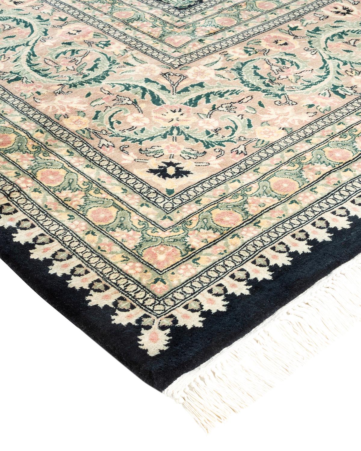 With understated palettes and allover designs, the rugs in the Mogul Collection will bring timeless sophistication to any room. Influenced by a spectrum of Turkish, Indian, and Persian designs, the artisans who handweave these wool rugs imbue