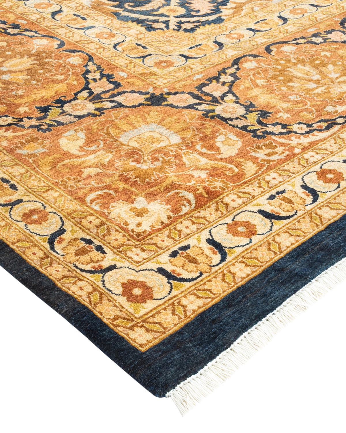 With understated palettes and allover designs, the rugs in the Mogul Collection will bring timeless sophistication to any room. Influenced by a spectrum of Turkish, Indian, and Persian designs, the artisans who handweave these wool rugs imbue