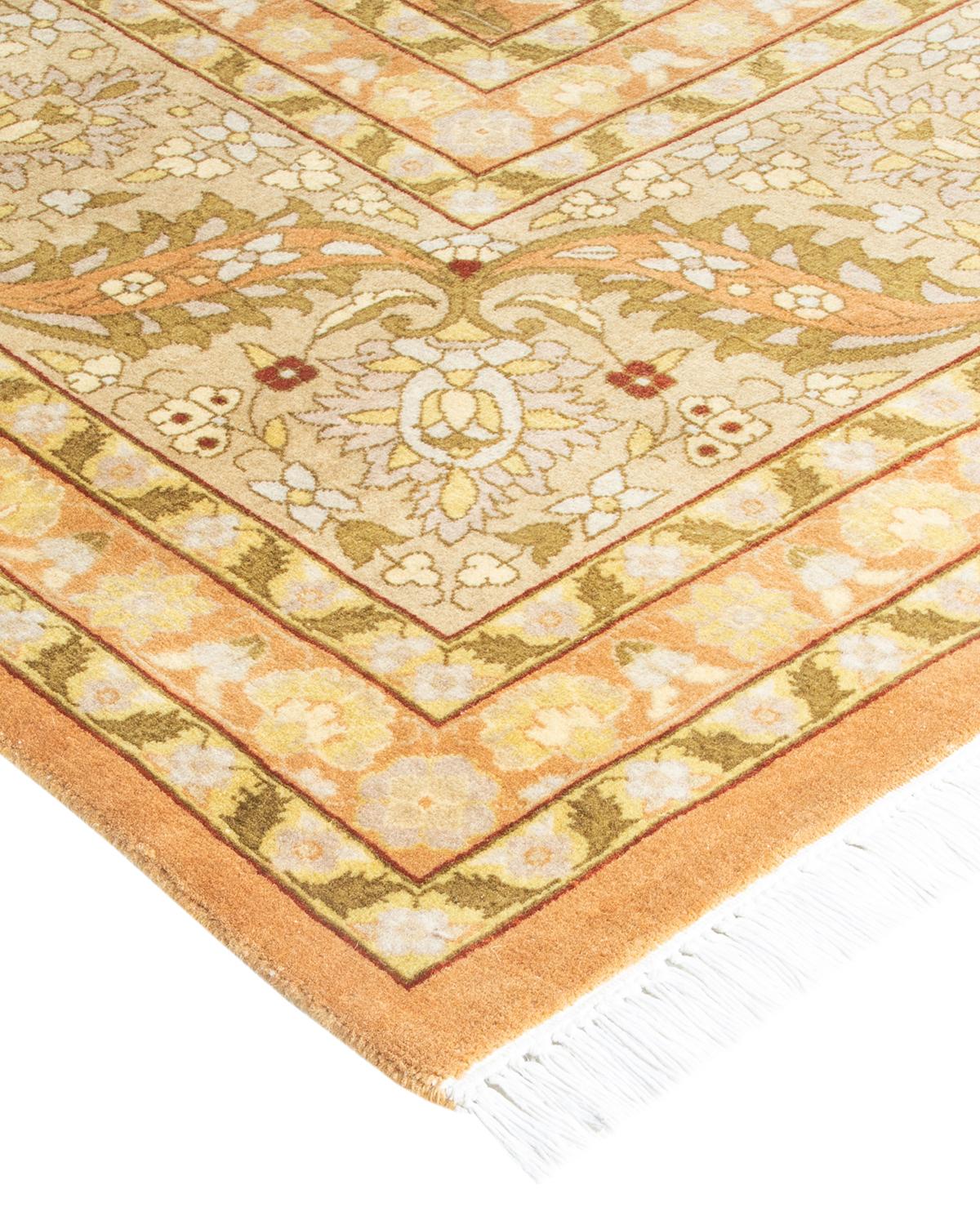 Avec leurs palettes discrètes et leurs motifs allover, les tapis de la collection Mogul apporteront une sophistication intemporelle à n'importe quelle pièce. Influencés par un éventail de motifs turcs, indiens et persans, les artisans qui tissent à