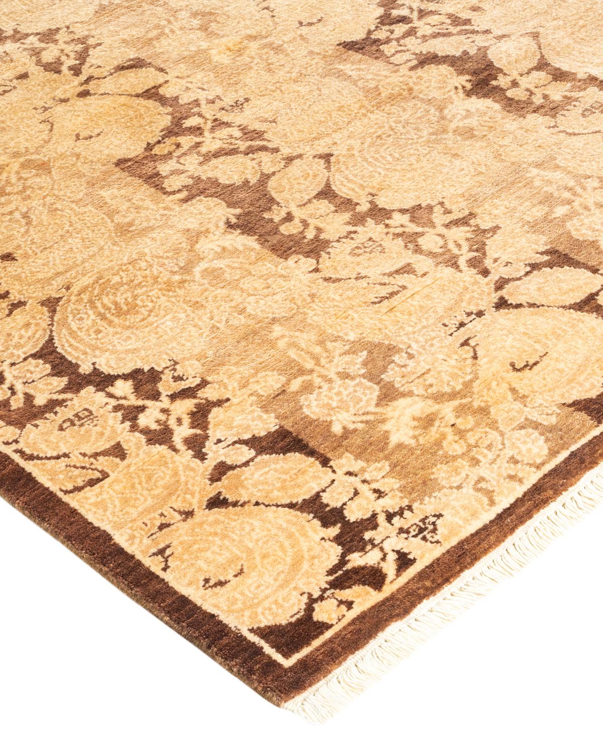 With understated palettes and allover designs, the rugs in the Mogul Collection will bring timeless sophistication to any room. Influenced by a spectrum of Turkish, Indian, and Persian designs, the artisans who handweave these wool rugs imbue