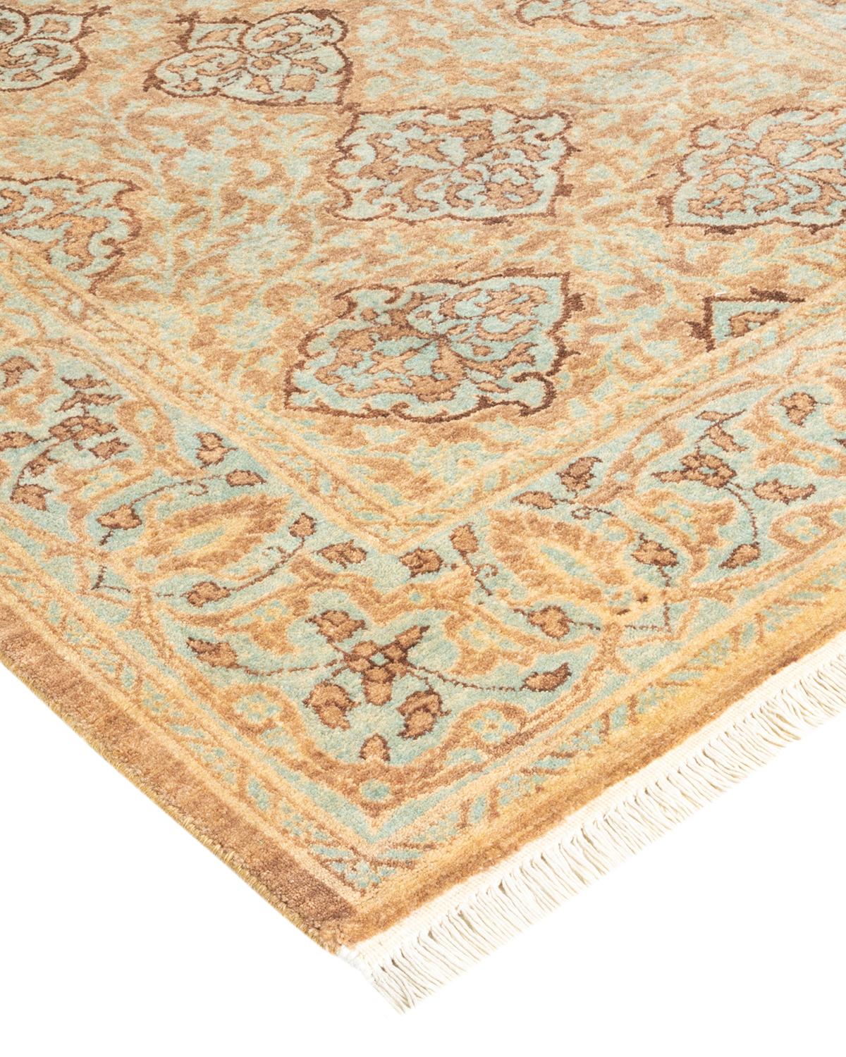 Die Teppiche der Mogul-Kollektion bringen mit ihren zurückhaltenden Farben und Allover-Mustern zeitlose Eleganz in jeden Raum. Beeinflusst von einem Spektrum türkischer, indischer und persischer Designs, lassen die Kunsthandwerker, die diese