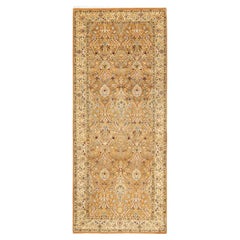 One-of-a-kind Hand Knotted Wool Mogul Brown Area Rug