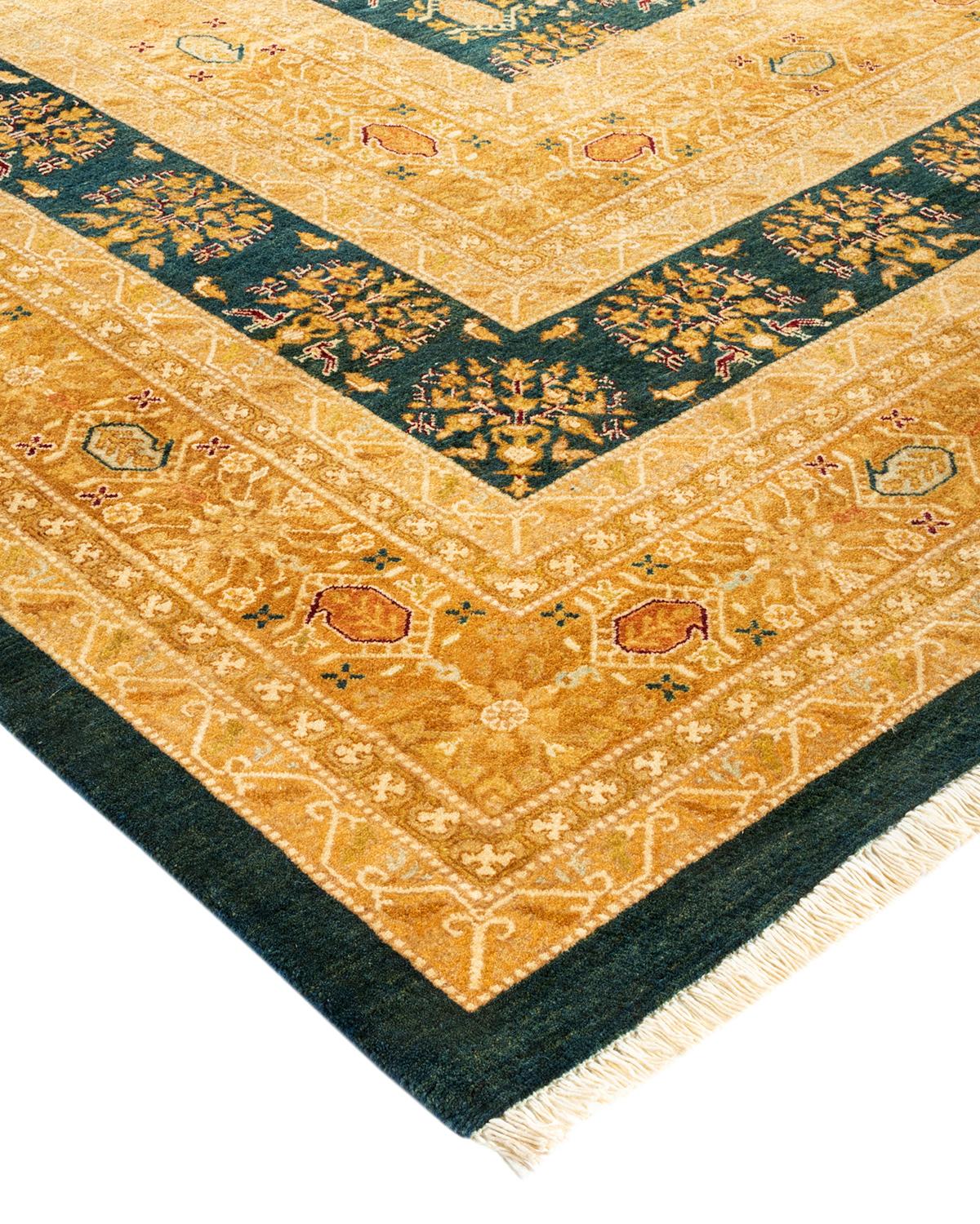 Avec leurs palettes discrètes et leurs motifs allover, les tapis de la collection Mogul apporteront une sophistication intemporelle à n'importe quelle pièce. Influencés par un éventail de motifs turcs, indiens et persans, les artisans qui tissent à