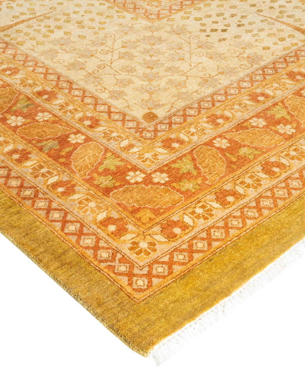 Avec leurs palettes discrètes et leurs motifs allover, les tapis de la collection Mogul apporteront une sophistication intemporelle à n'importe quelle pièce. Influencés par un éventail de motifs turcs, indiens et persans, les artisans qui tissent à