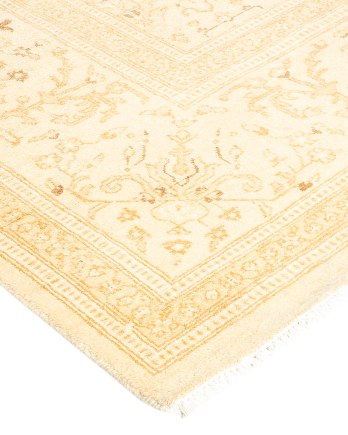 With understated palettes and allover designs, the rugs in the Mogul Collection will bring timeless sophistication to any room. Influenced by a spectrum of Turkish, Indian, and Persian designs, the artisans who handweave these wool rugs imbue