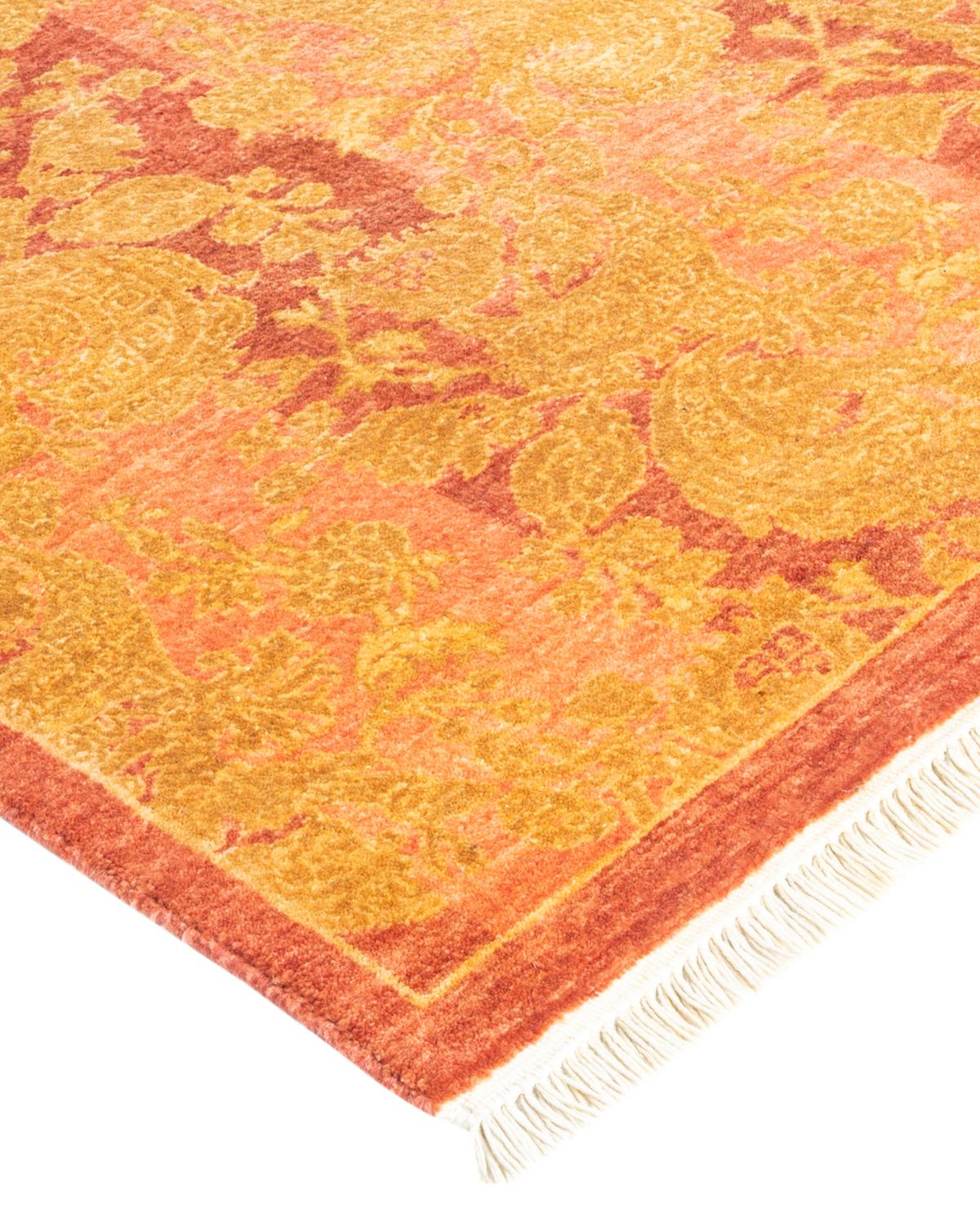 With understated palettes and allover designs, the rugs in the Mogul Collection will bring timeless sophistication to any room. Influenced by a spectrum of Turkish, Indian, and Persian designs, the artisans who handweave these wool rugs imbue