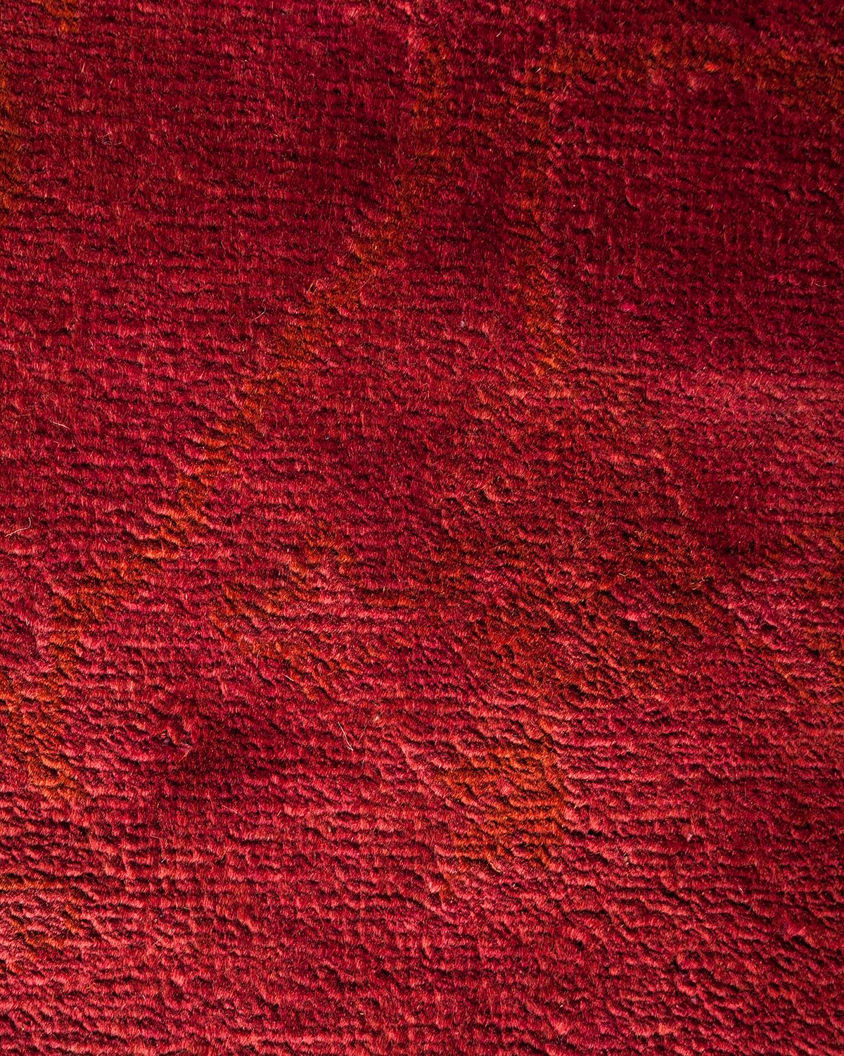Pakistani One-of-a-kind Hand Knotted Wool Vibrance Pink Area Rug