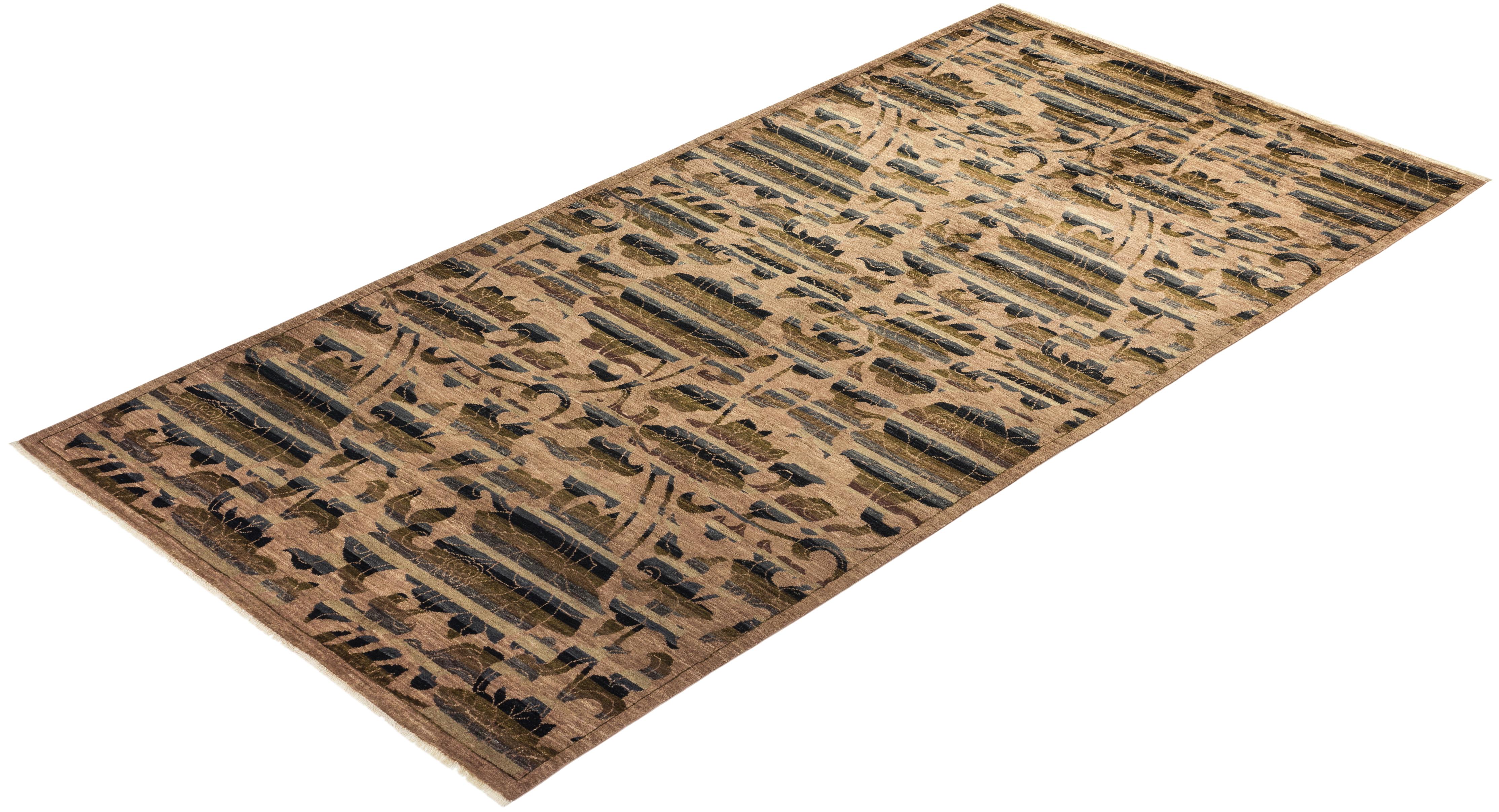 Mit ihren einfachen, kühnen und doch informellen Designs und einer breiten Farbpalette, die von erdigen Tönen bis hin zu leuchtenden Edelsteinen reicht, verleihen die Teppiche der Arts & Crafts-Kollektion einem Raum einen Hauch von raffinierter