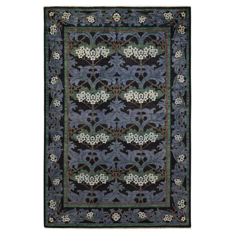 Transitional Grey Wool Area Rug For Sale at 1stDibs | transitional wool ...