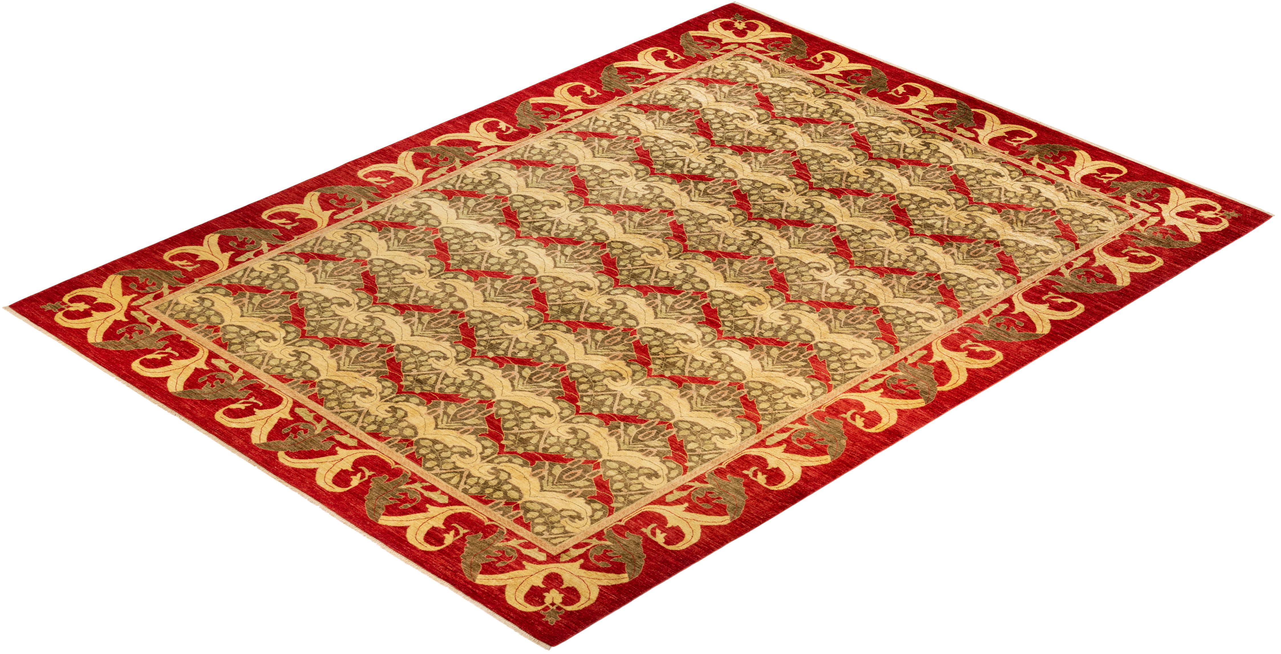 Con diseños sencillos, atrevidos pero informales, y una amplia paleta de colores que va desde los tonos terrosos a las gemas brillantes, las alfombras de la colección Arts & Crafts infunden a una habitación un sentido de sofisticada rebeldía. Los
