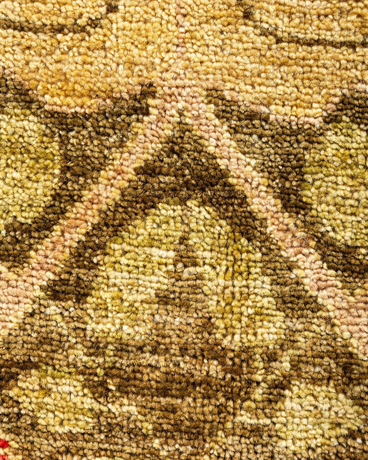 Alfombra Artística Contemporánea Hand Made Roja Única en su especie Siglo XXI y contemporáneo en venta