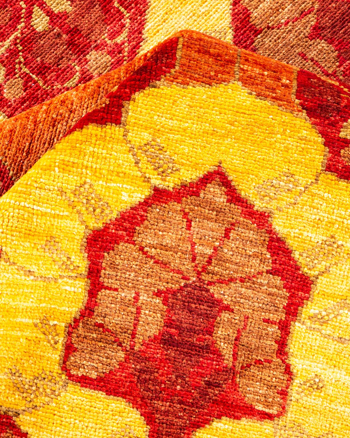 Alfombra Artística Contemporánea Hand Made Roja Única en su género Otro en venta