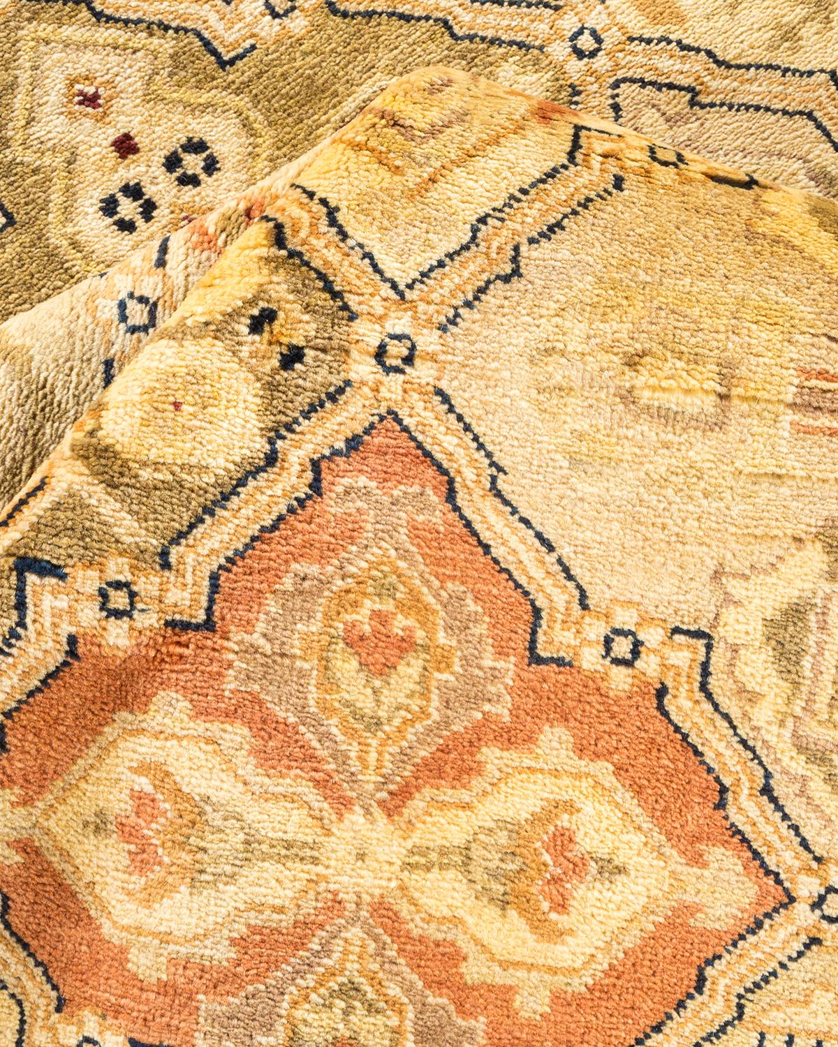 Altro Tappeto contemporaneo eclettico marrone, unico nel suo genere, Hand Made in vendita
