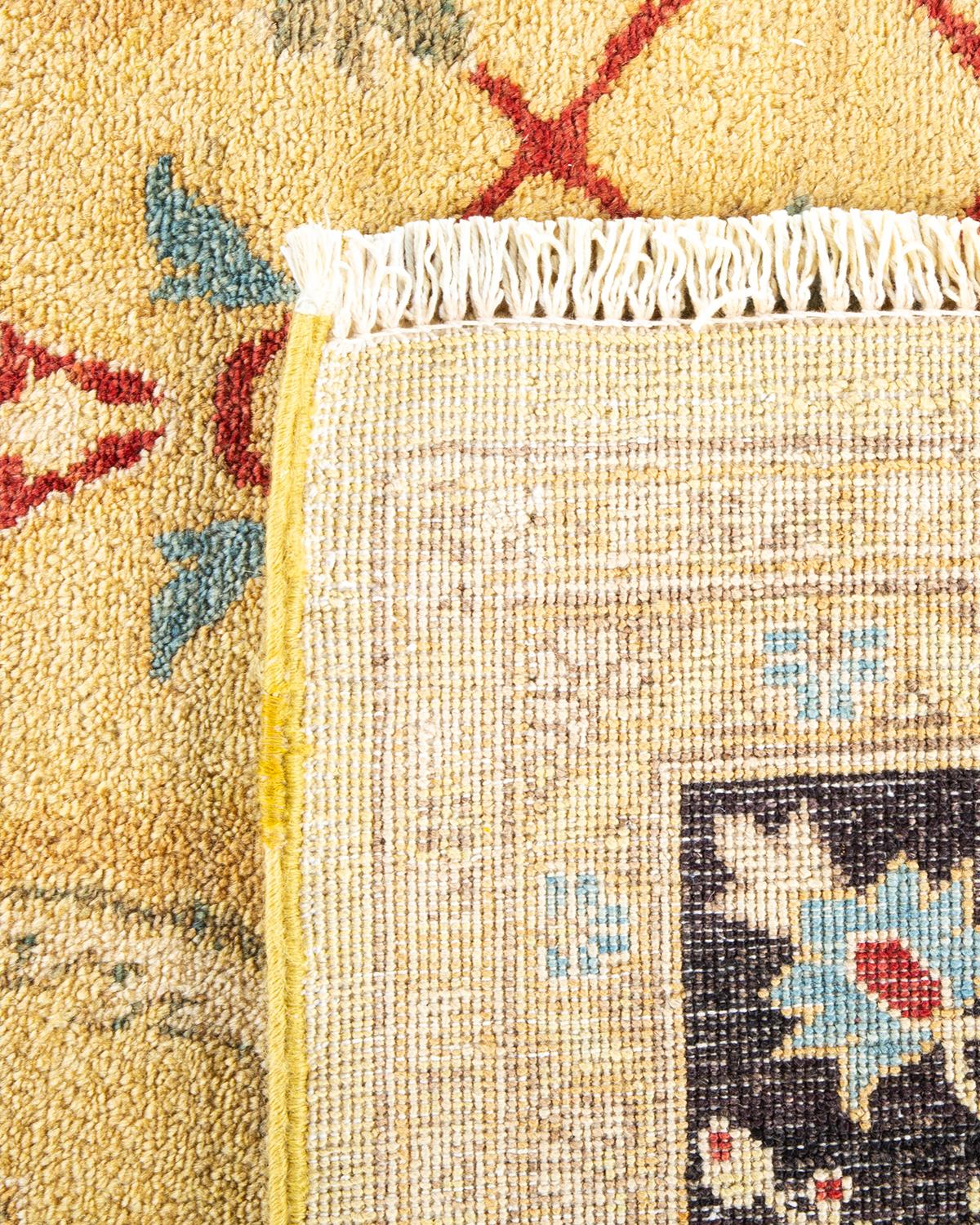 Unikat Hand Made Contemporary Eclectic Green Area Rug im Zustand „Neu“ im Angebot in Norwalk, CT