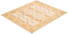 Alfombra única Hand Made Contemporánea Ecléctica Marfil