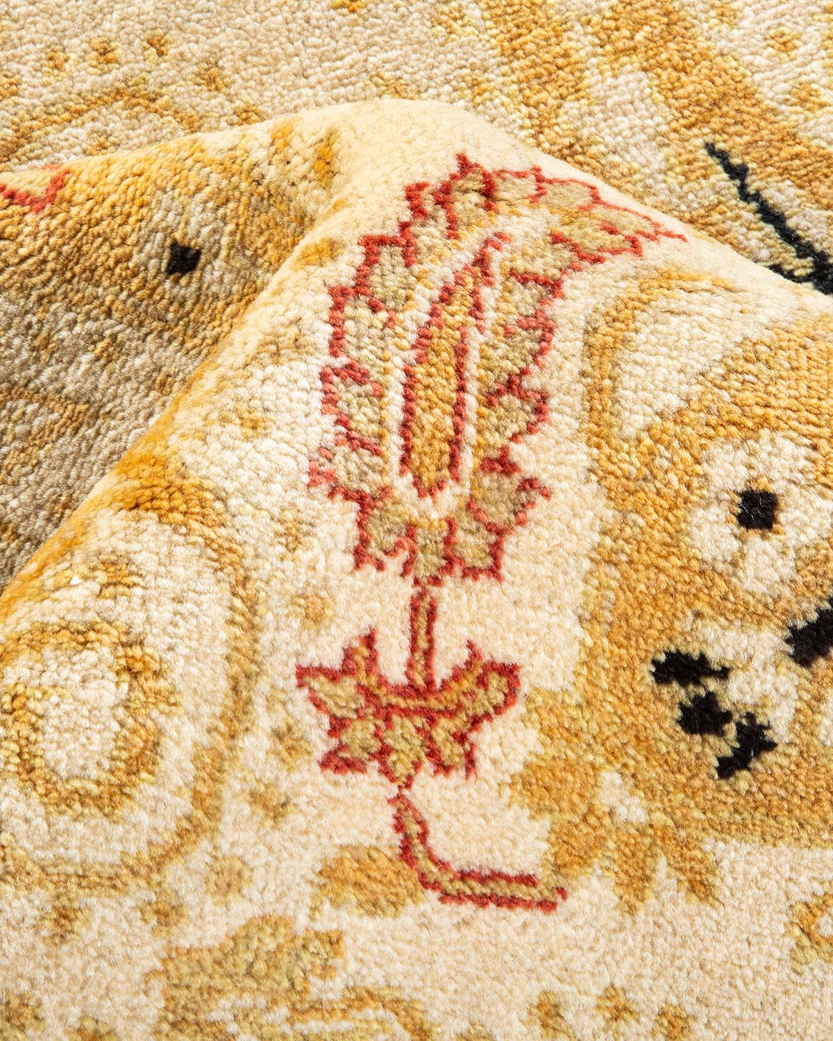 Alfombra única Hand Made Contemporánea Ecléctica Marfil Pakistaní en venta