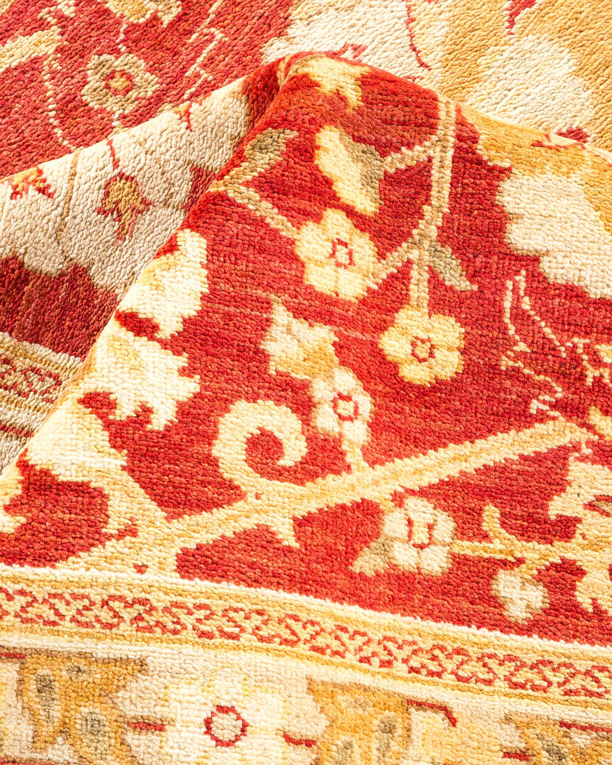 Alfombra única Hand Made Contemporánea Ecléctica Roja Otro en venta