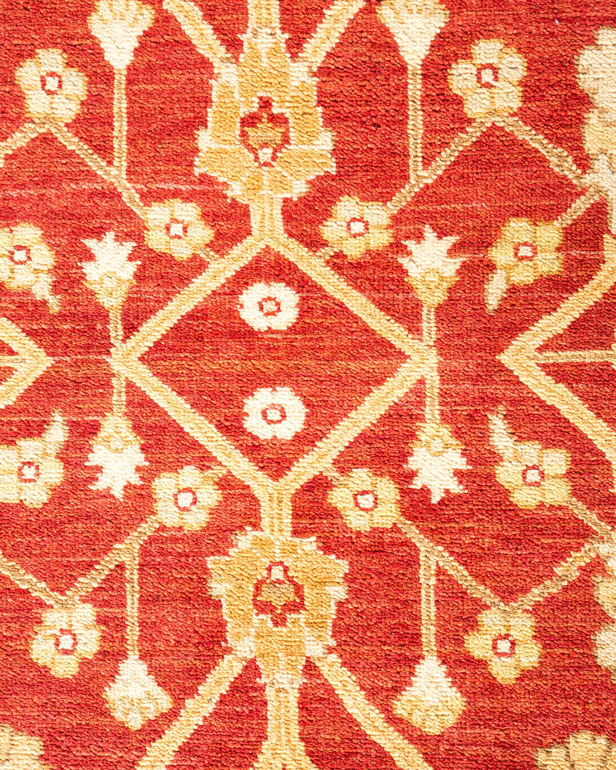 Alfombra única Hand Made Contemporánea Ecléctica Roja Siglo XXI y contemporáneo en venta