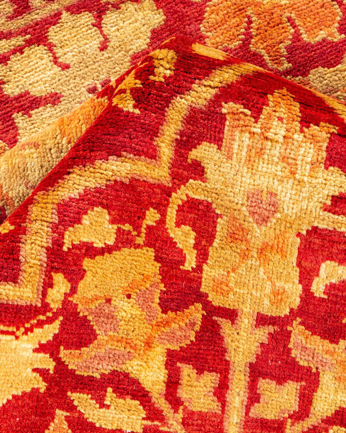 Alfombra única Hand Made Contemporánea Ecléctica Roja Otro en venta