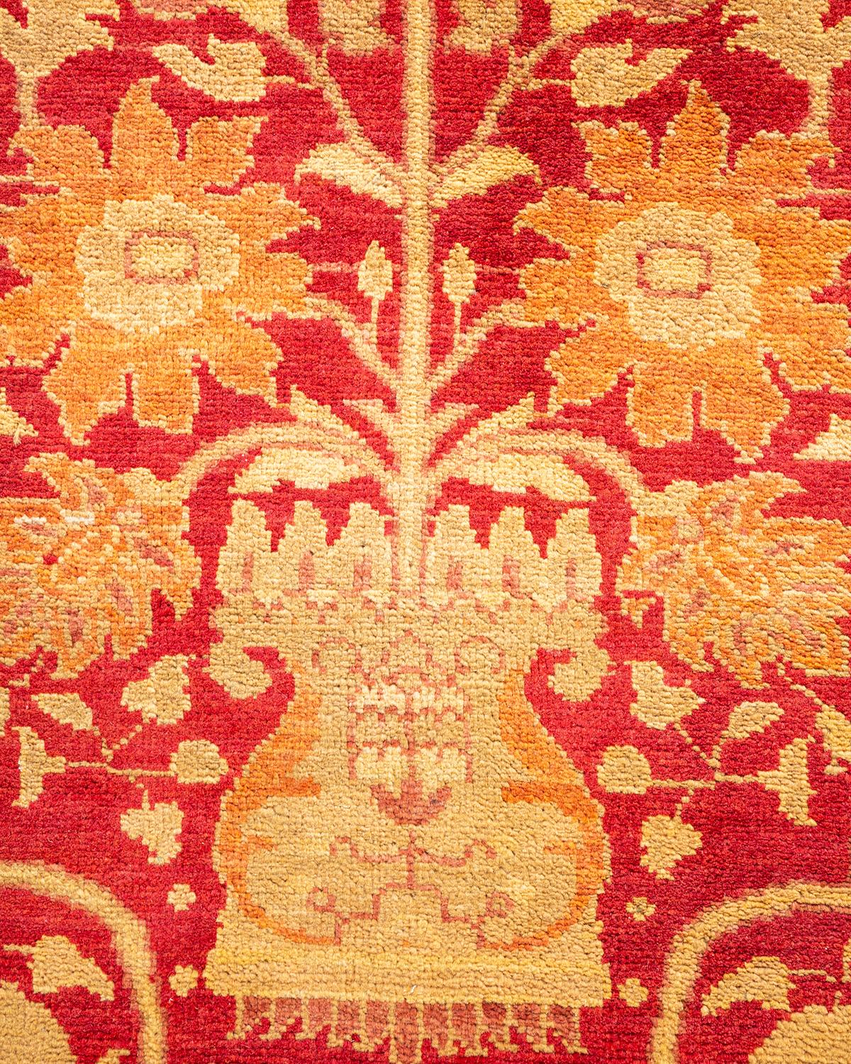 Alfombra única Hand Made Contemporánea Ecléctica Roja Siglo XXI y contemporáneo en venta