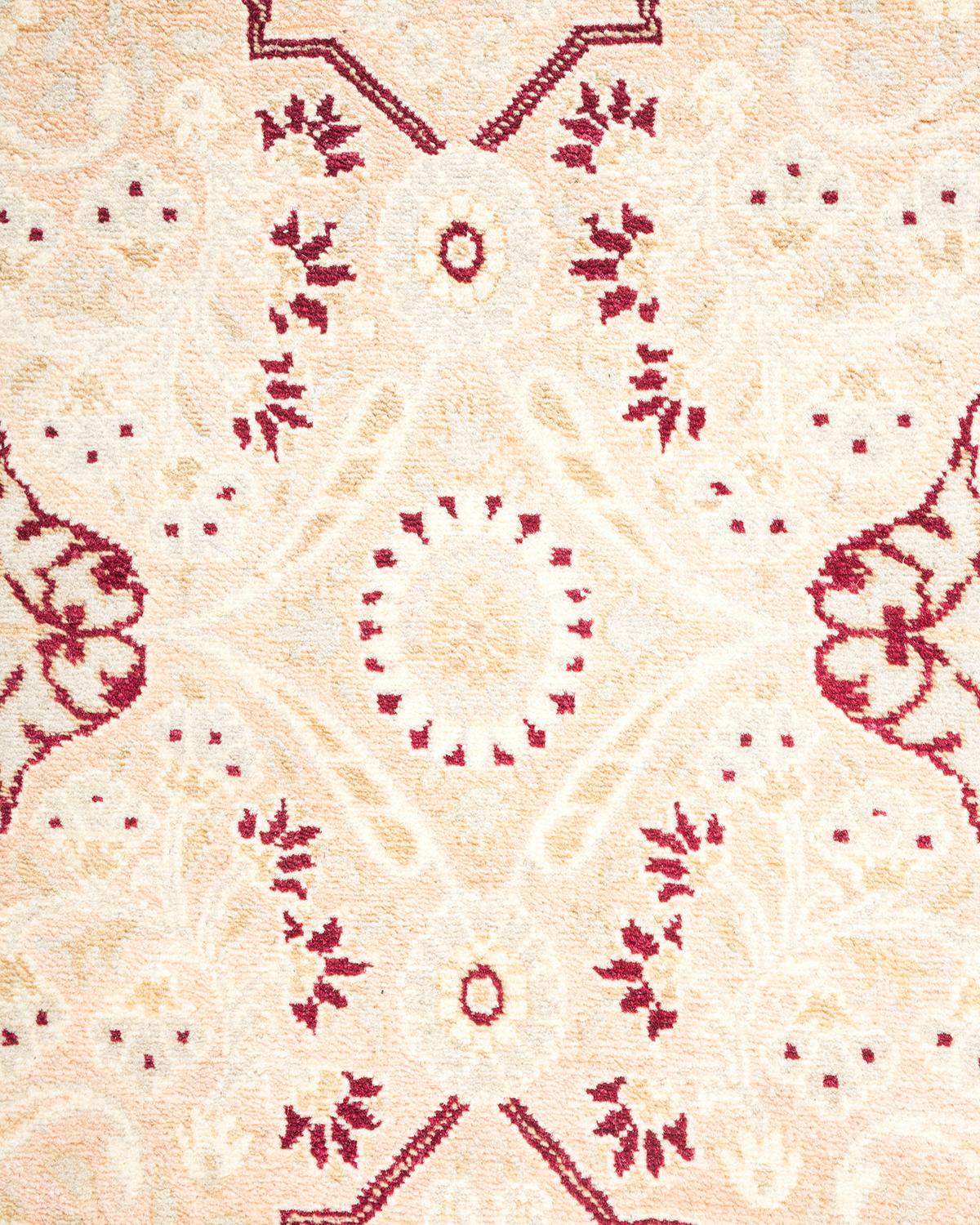 Alfombra tradicional única Hand Made Mogul Beige Siglo XXI y contemporáneo en venta