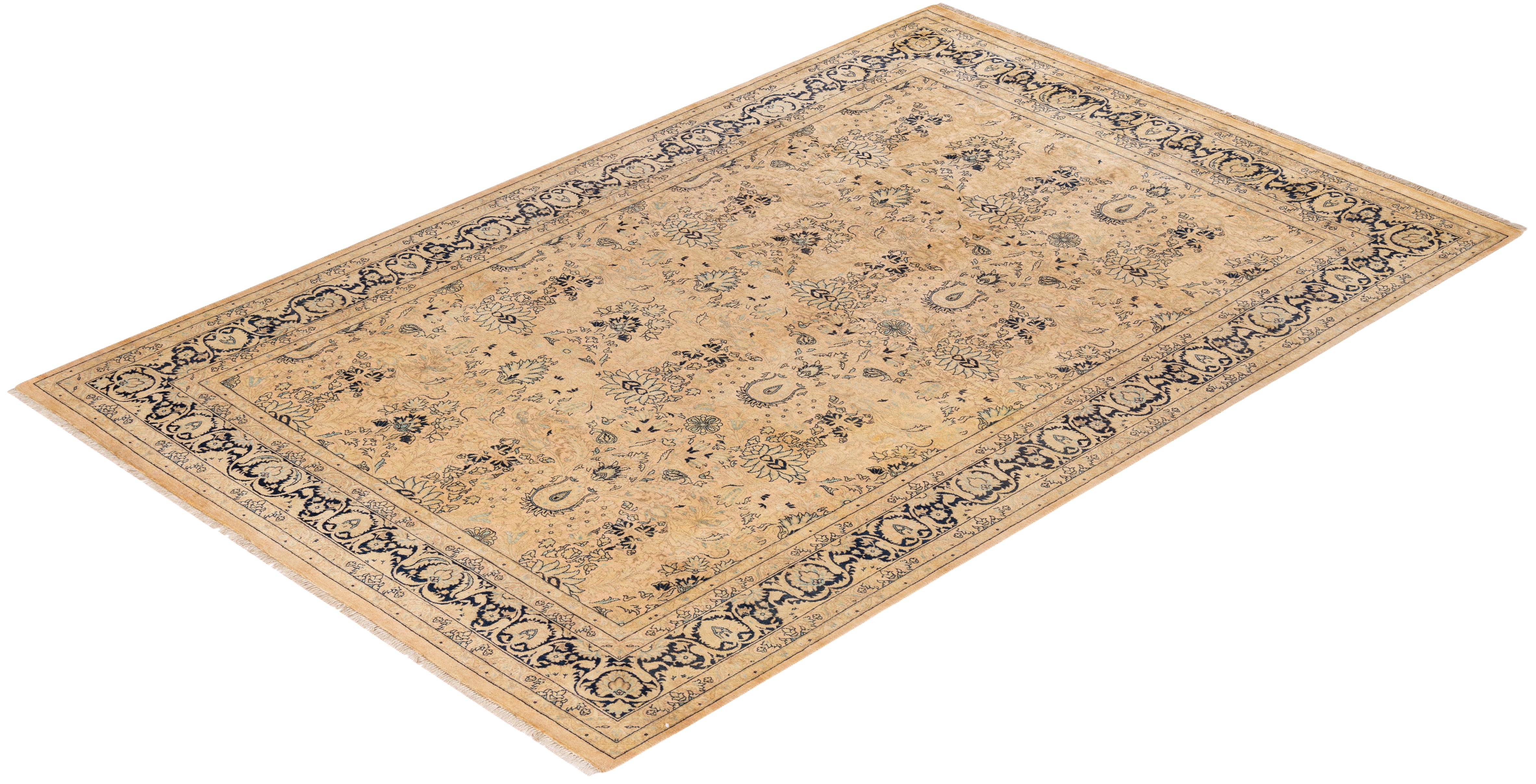Avec leurs palettes discrètes et leurs motifs à l'envers, les tapis de la collection Mogul apporteront une sophistication intemporelle à n'importe quelle pièce. Influencés par un éventail de motifs turcs, indiens et persans, les artisans qui tissent
