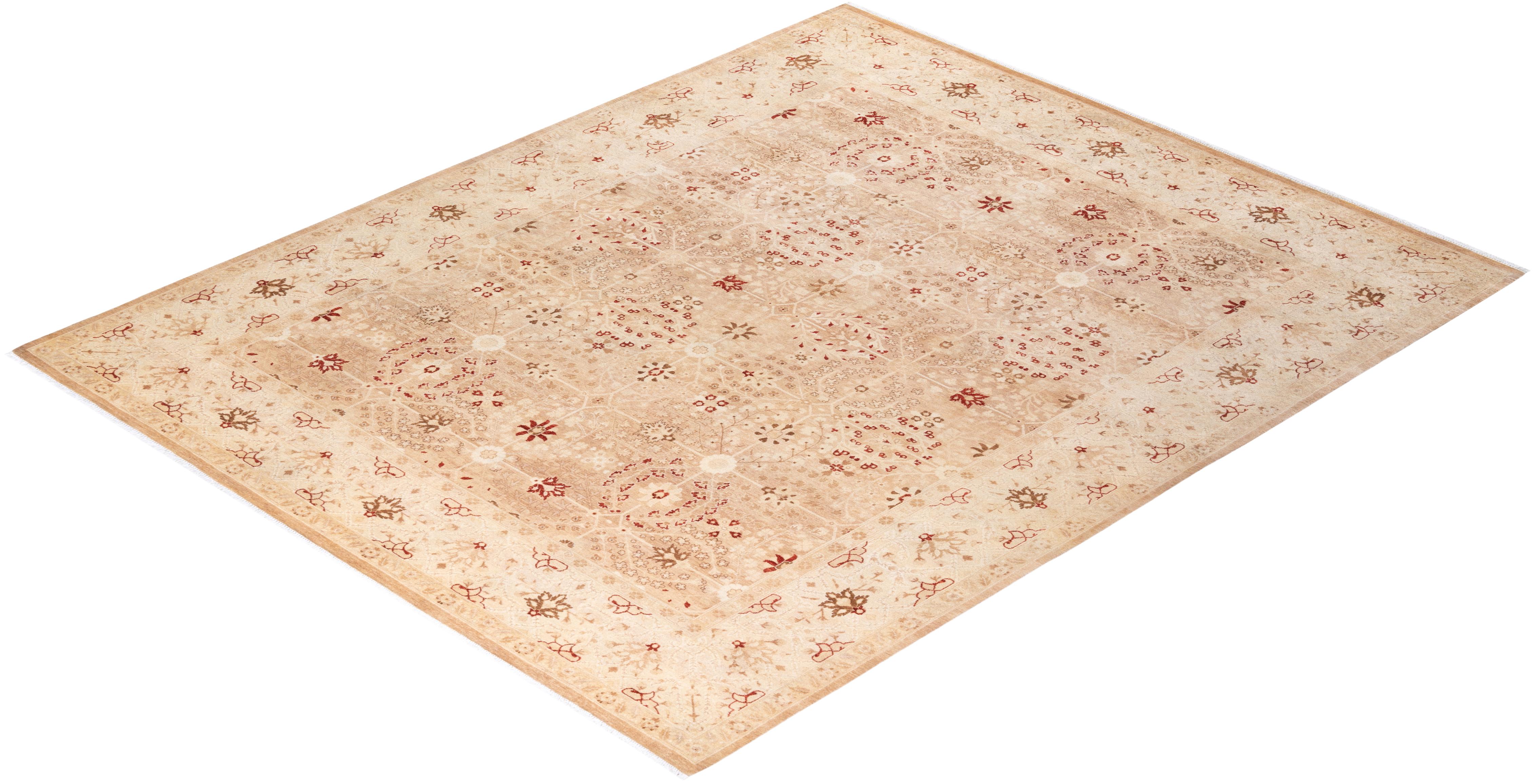 Avec leurs palettes discrètes et leurs motifs à l'envers, les tapis de la collection Mogul apporteront une sophistication intemporelle à n'importe quelle pièce. Influencés par un éventail de motifs turcs, indiens et persans, les artisans qui tissent