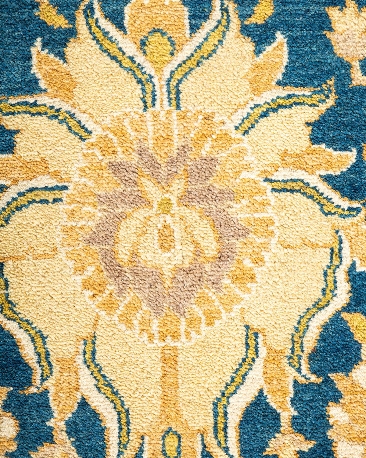 With understated palettes and allover designs, the rugs in the Mogul Collection will bring timeless sophistication to any room. Influenced by a spectrum of Turkish, Indian, and Persian designs, the artisans who handweave these wool rugs imbue