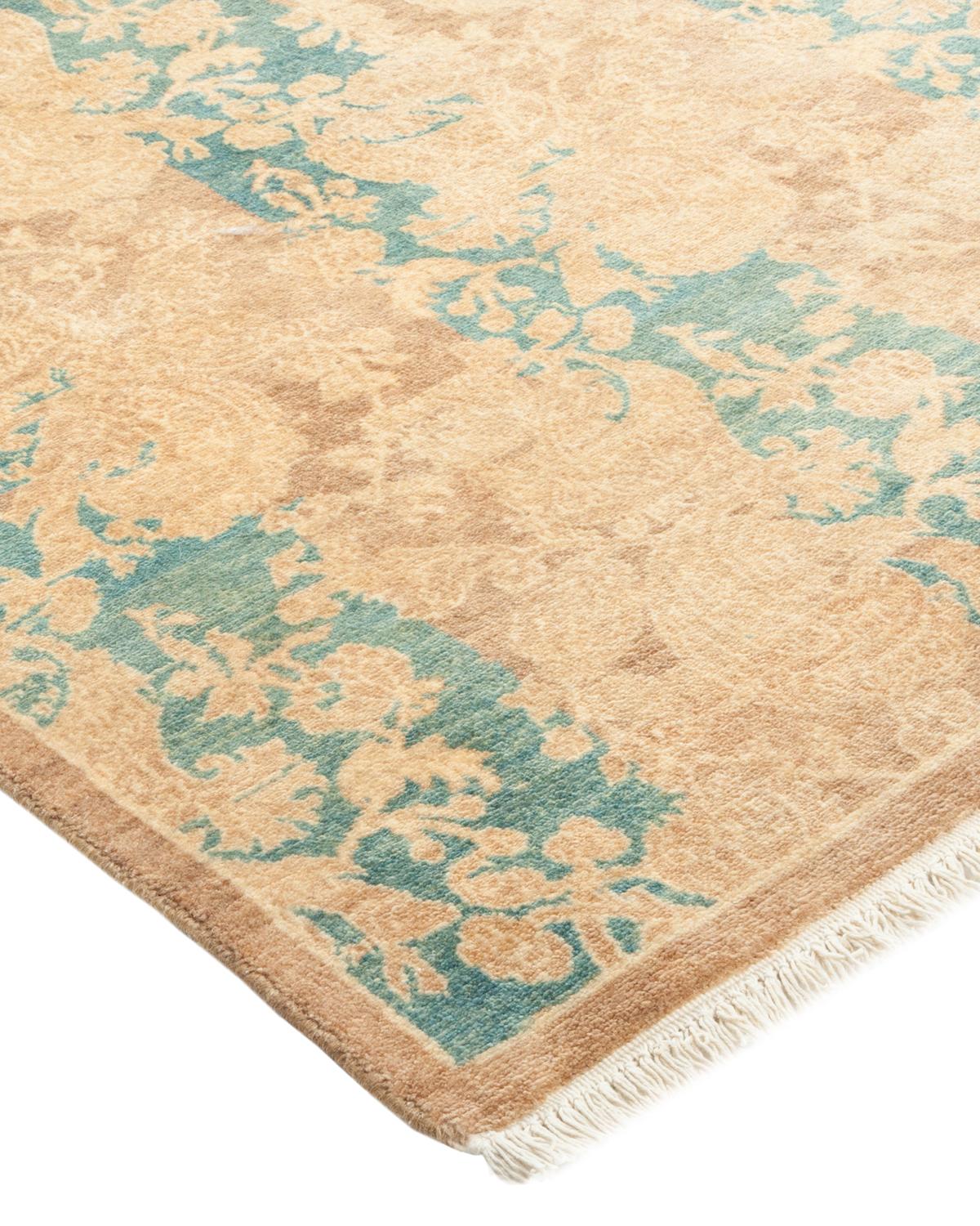 Lana Tappeto tradizionale Mogul Brown Hand Made unico nel suo genere