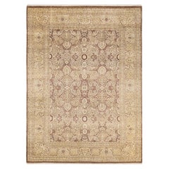 Tappeto tradizionale Mogul Brown Hand Made unico nel suo genere