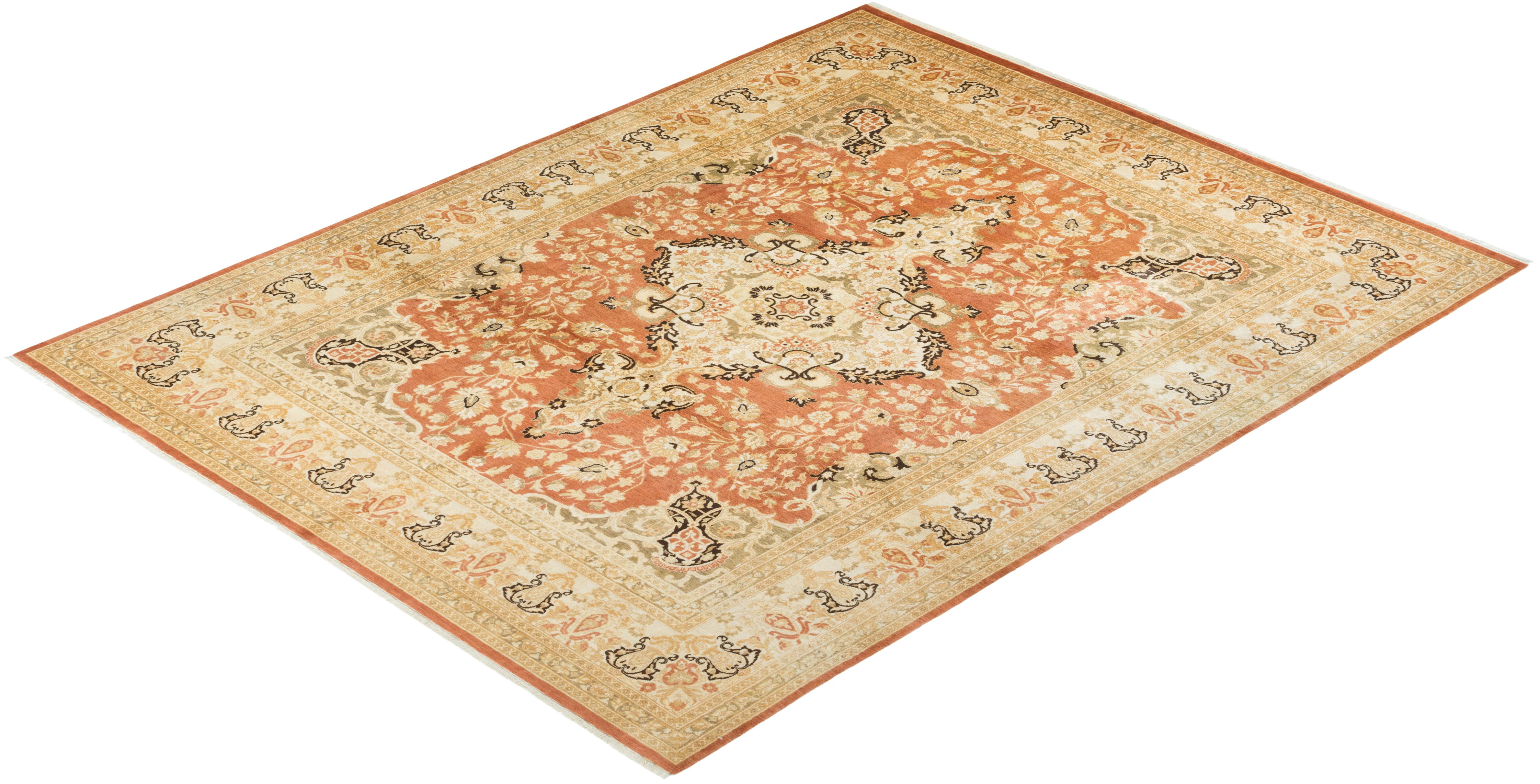 Avec leurs palettes discrètes et leurs motifs allover, les tapis de la collection Mogul apporteront une sophistication intemporelle à n'importe quelle pièce. Influencés par un éventail de motifs turcs, indiens et persans, les artisans qui tissent à