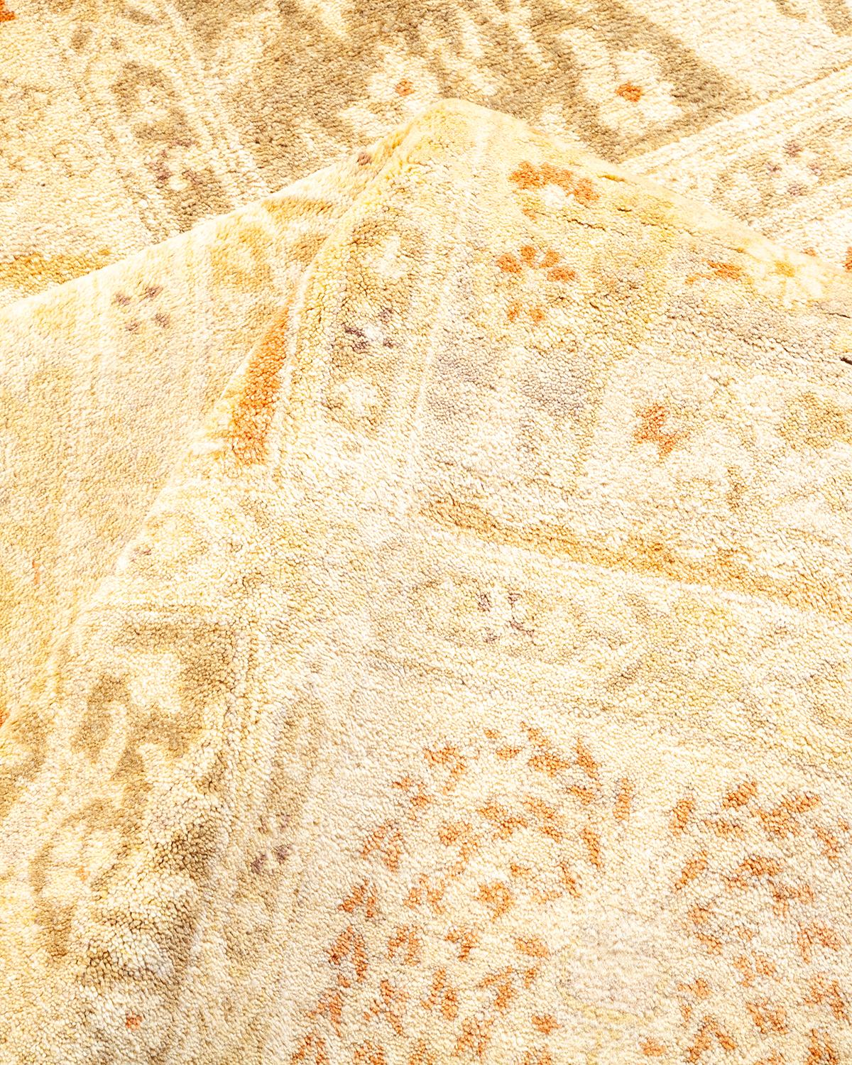 Altro Tappeto tradizionale Mogul Brown Hand Made unico nel suo genere in vendita