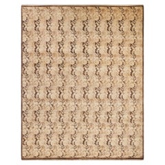 Tappeto tradizionale Mogul Brown Hand Made unico nel suo genere
