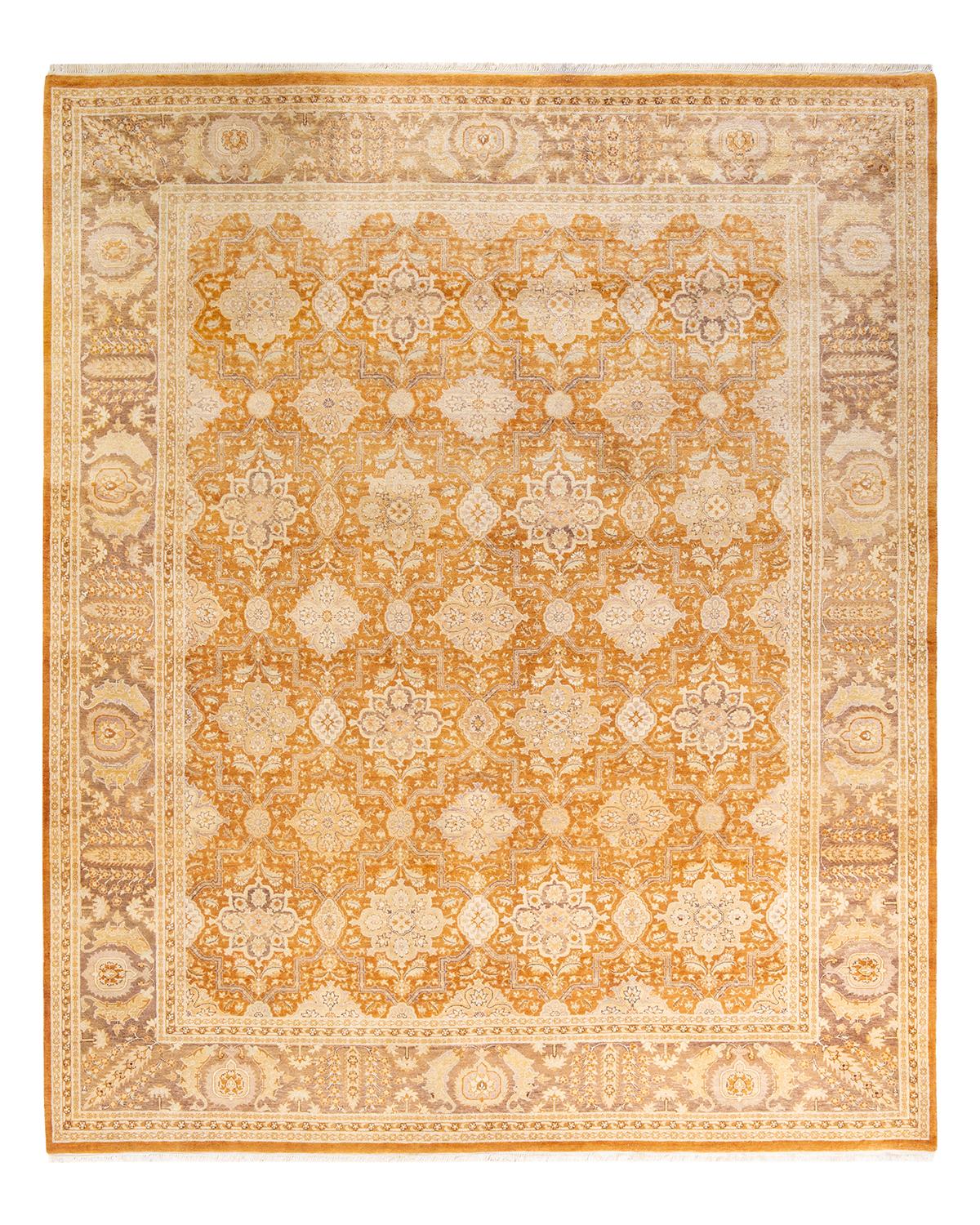 Altro Tappeto tradizionale Mogul Brown Hand Made unico nel suo genere in vendita