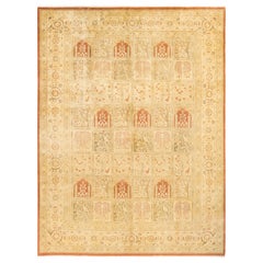 Tappeto tradizionale Mogul Brown Hand Made unico nel suo genere
