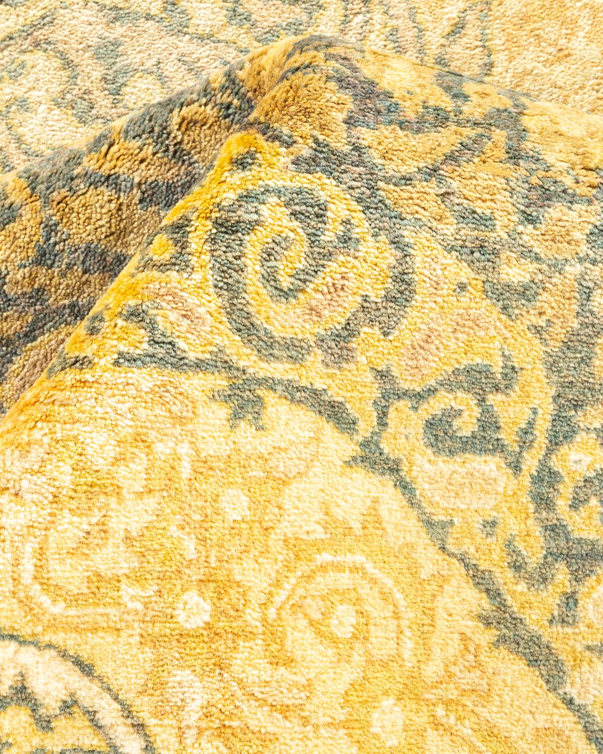 Alfombra tradicional única Hand Made Mogul Gris Otro en venta