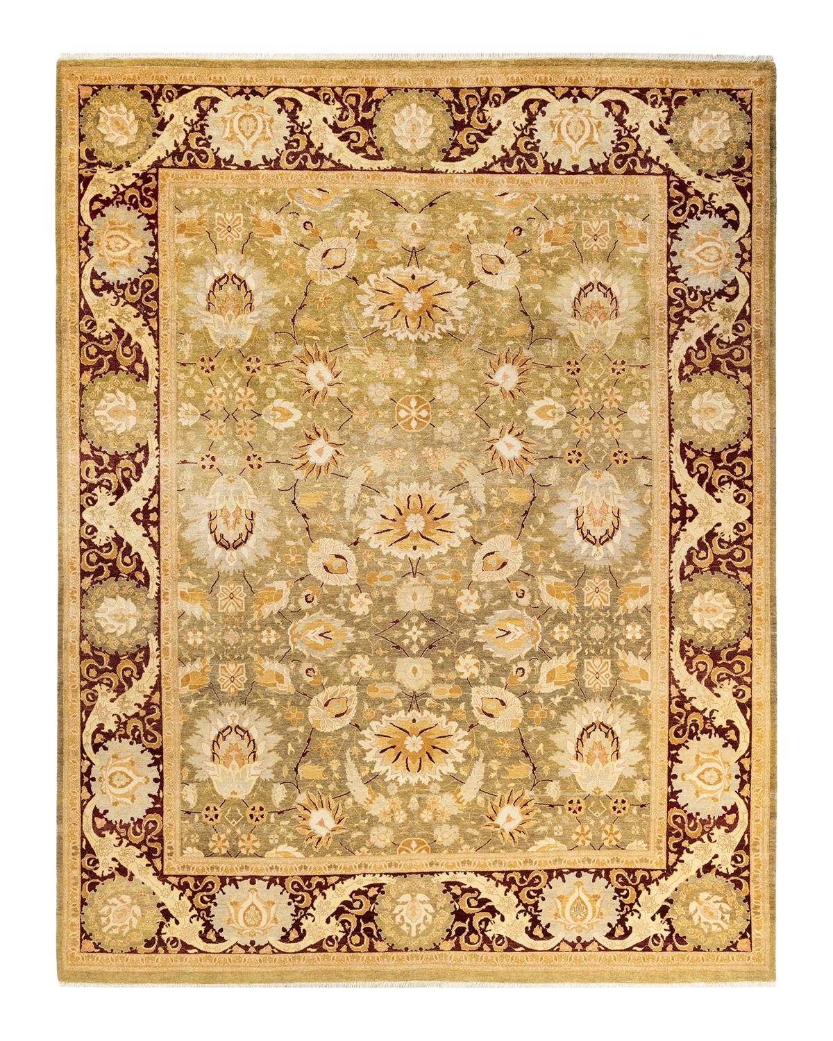 Las alfombras de la colección Mogul, con sus colores discretos y sus diseños en toda la superficie, aportarán una sofisticación atemporal a cualquier habitación. Influenciadas por un espectro de diseños turcos, indios y persas, los artesanos que