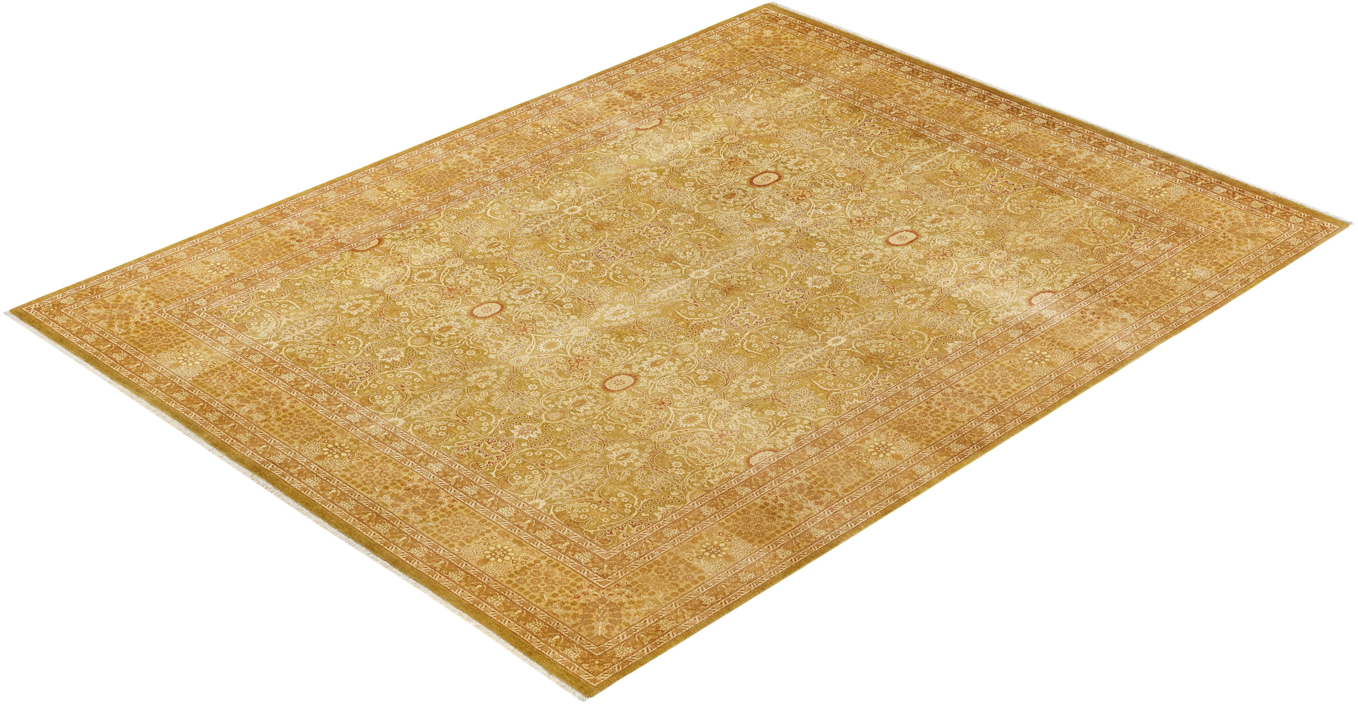 Avec leurs palettes discrètes et leurs motifs à l'envers, les tapis de la collection Mogul apporteront une sophistication intemporelle à n'importe quelle pièce. Influencés par un éventail de motifs turcs, indiens et persans, les artisans qui tissent