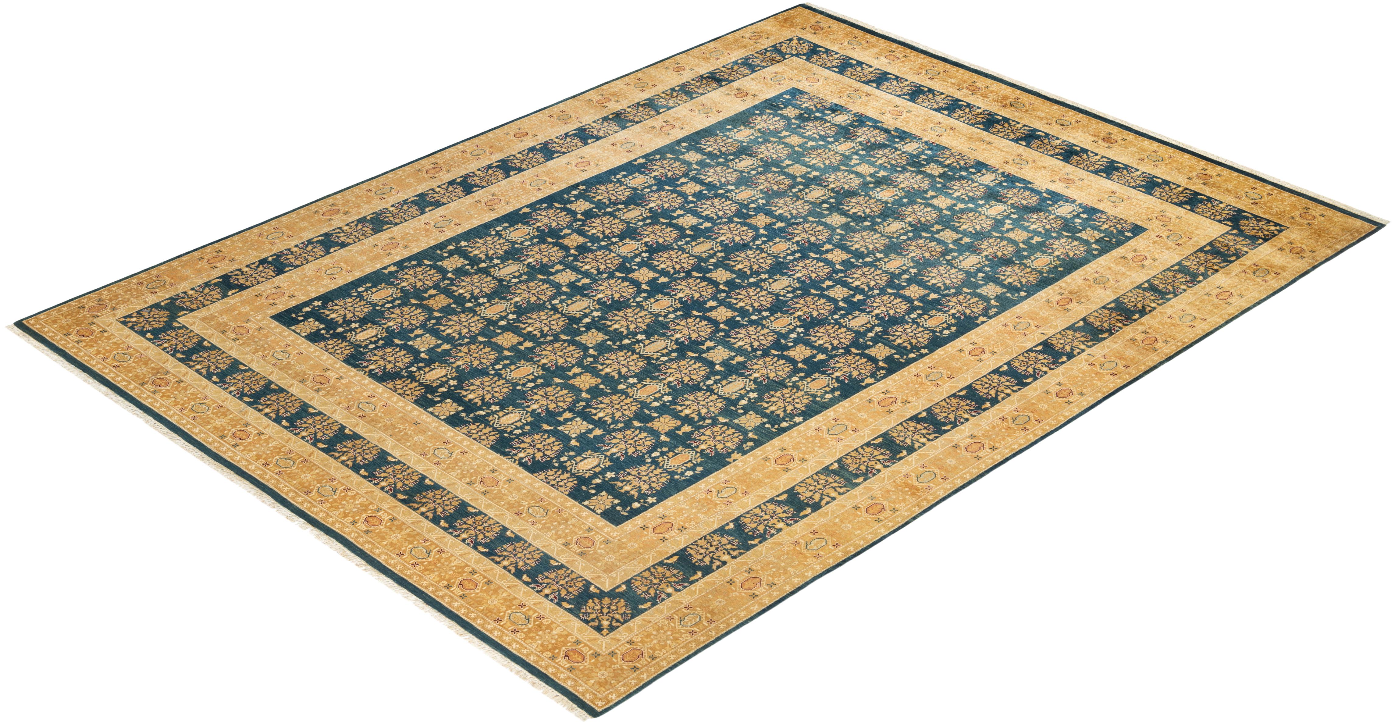 Avec leurs palettes discrètes et leurs motifs allover, les tapis de la collection Mogul apporteront une sophistication intemporelle à n'importe quelle pièce. Influencés par un éventail de motifs turcs, indiens et persans, les artisans qui tissent à