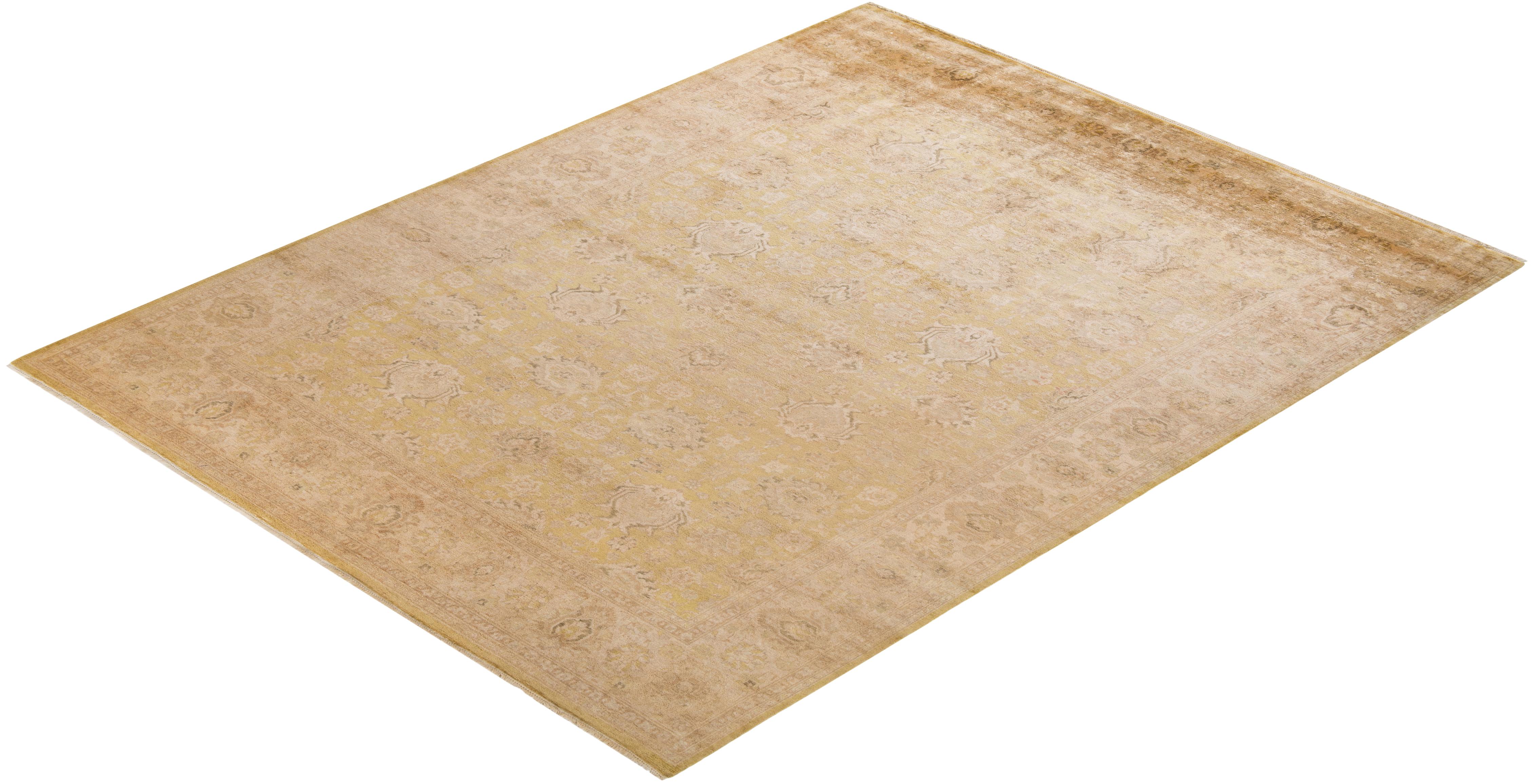 Avec leurs palettes discrètes et leurs motifs à l'envers, les tapis de la collection Mogul apporteront une sophistication intemporelle à n'importe quelle pièce. Influencés par un éventail de motifs turcs, indiens et persans, les artisans qui tissent