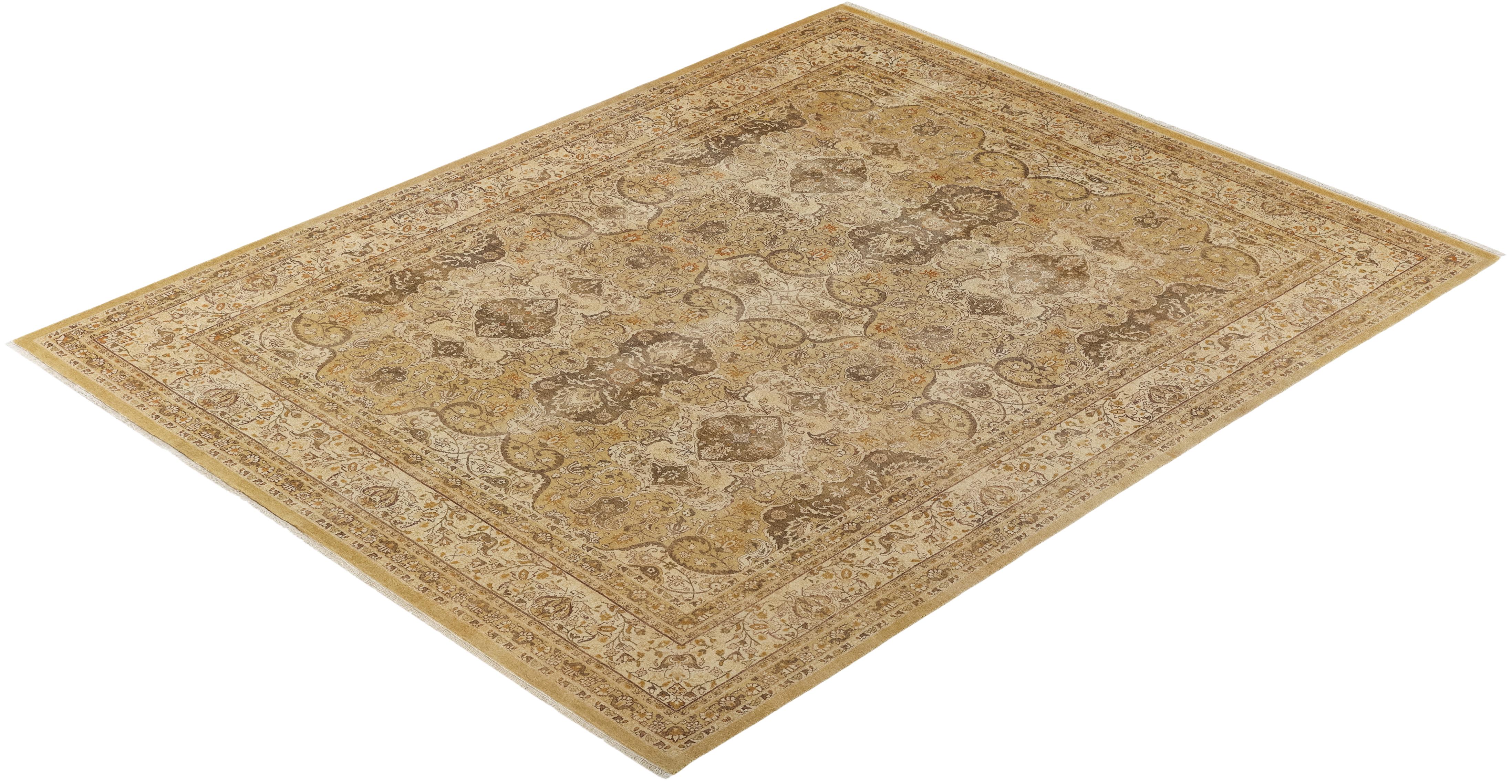 Avec leurs palettes discrètes et leurs motifs à l'envers, les tapis de la collection Mogul apporteront une sophistication intemporelle à n'importe quelle pièce. Influencés par un éventail de motifs turcs, indiens et persans, les artisans qui tissent
