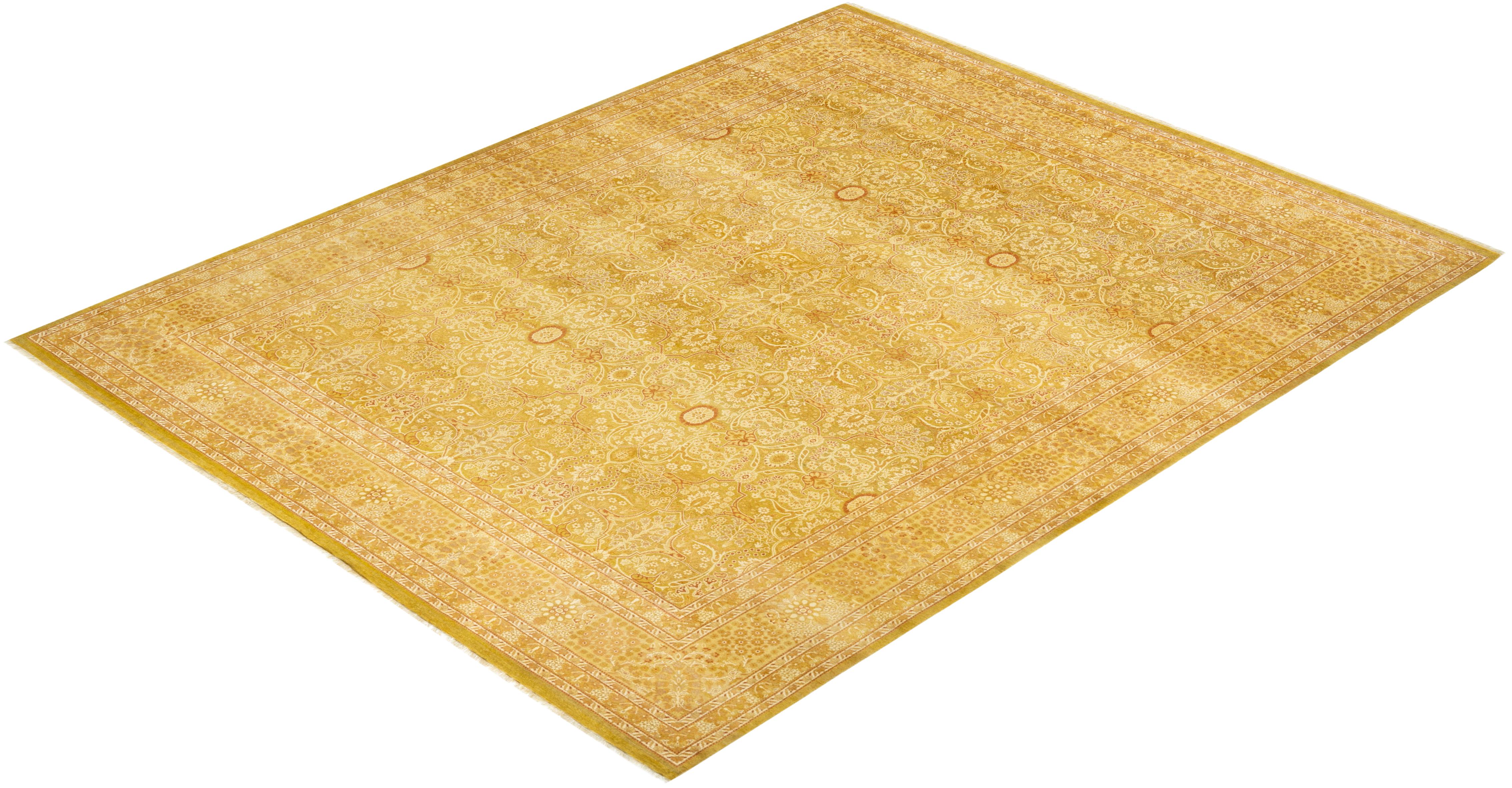Avec leurs palettes discrètes et leurs motifs à l'envers, les tapis de la collection Mogul apporteront une sophistication intemporelle à n'importe quelle pièce. Influencés par un éventail de motifs turcs, indiens et persans, les artisans qui tissent