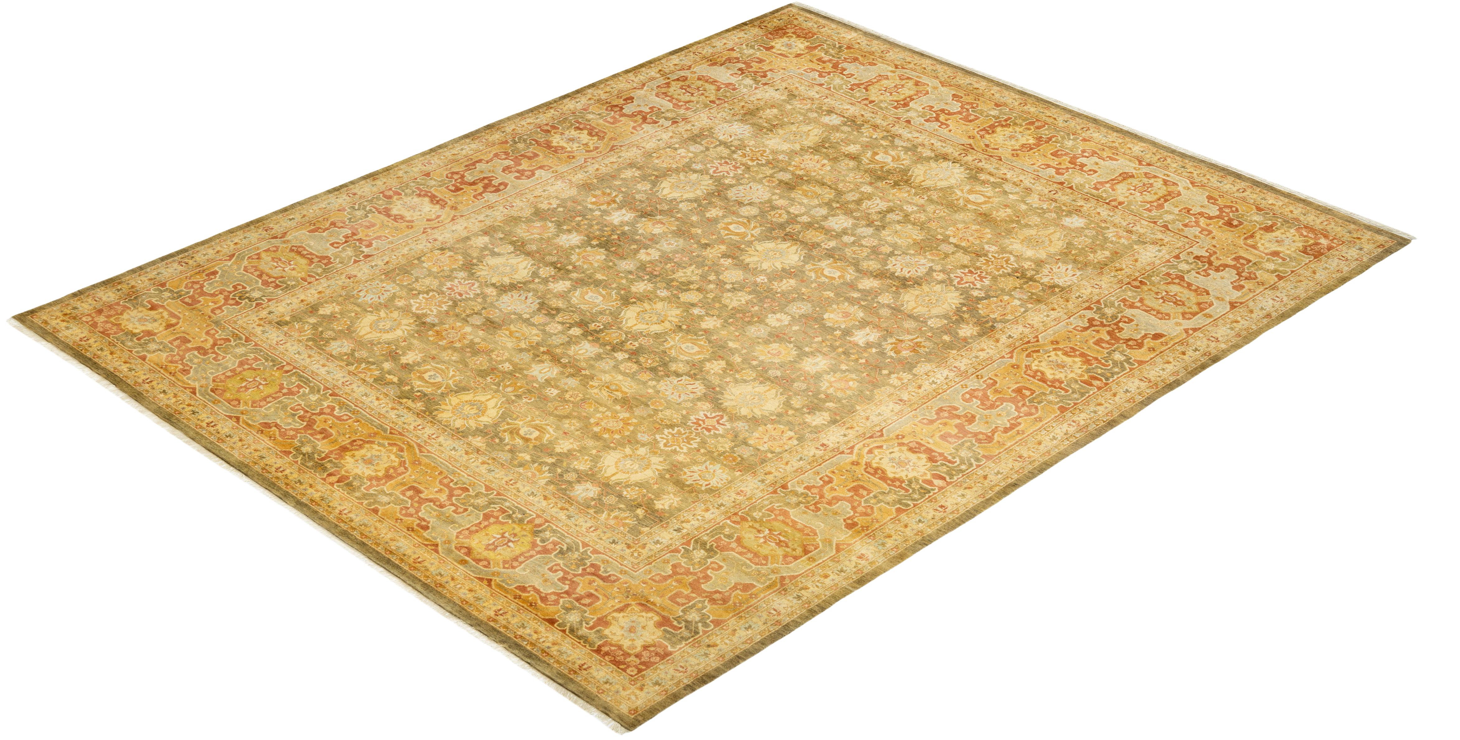 Avec leurs palettes discrètes et leurs motifs à l'envers, les tapis de la collection Mogul apporteront une sophistication intemporelle à n'importe quelle pièce. Influencés par un éventail de motifs turcs, indiens et persans, les artisans qui tissent