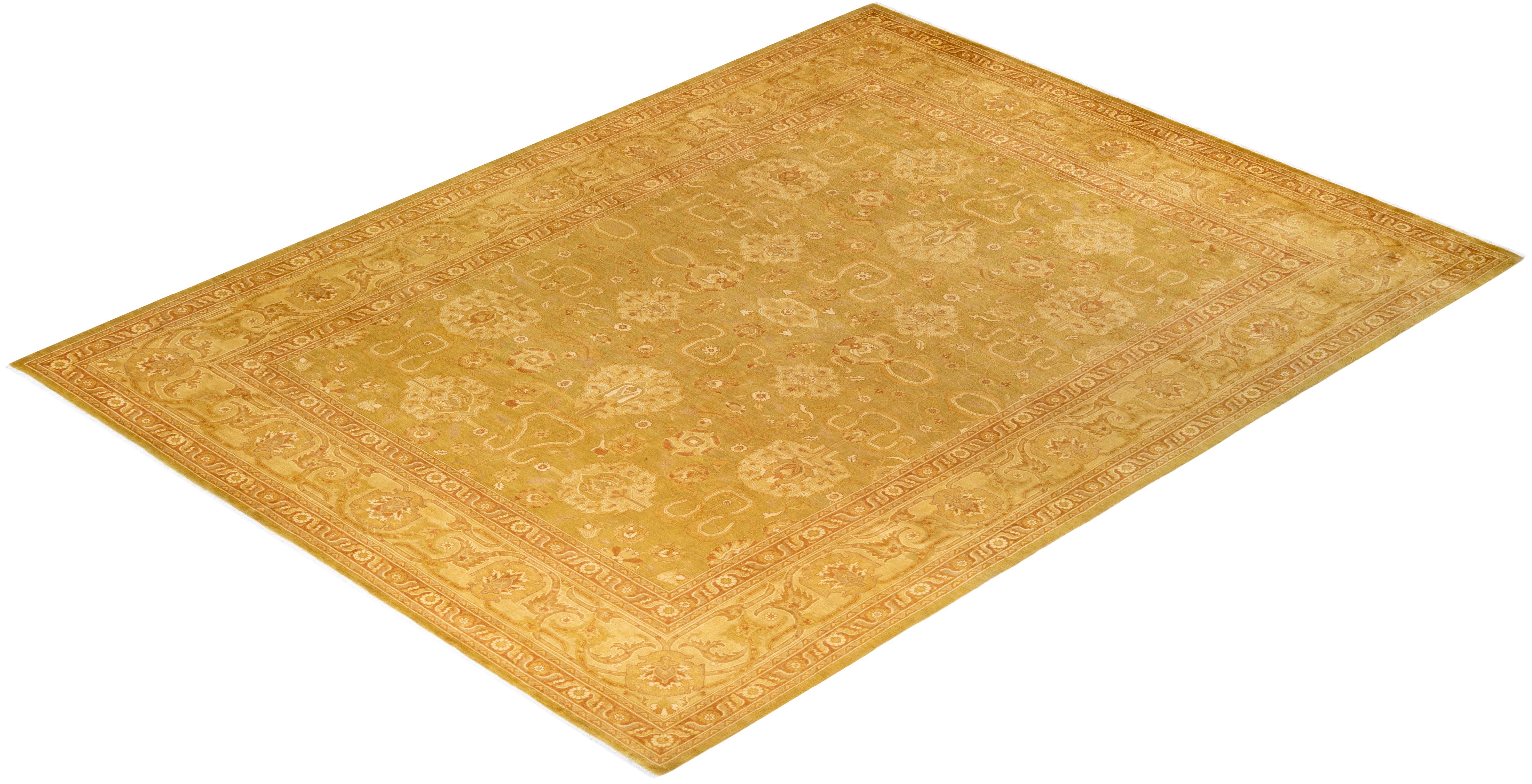With understated palettes and allover designs, the rugs in the Mogul Collection will bring timeless sophistication to any room. Influenced by a spectrum of Turkish, Indian, and Persian designs, the artisans who handweave these wool rugs imbue