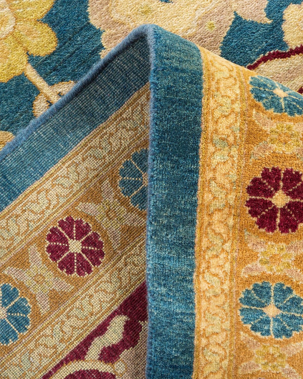 Pakistano Tappeto tradizionale Hand Made, unico nel suo genere, Greene & Greene in vendita