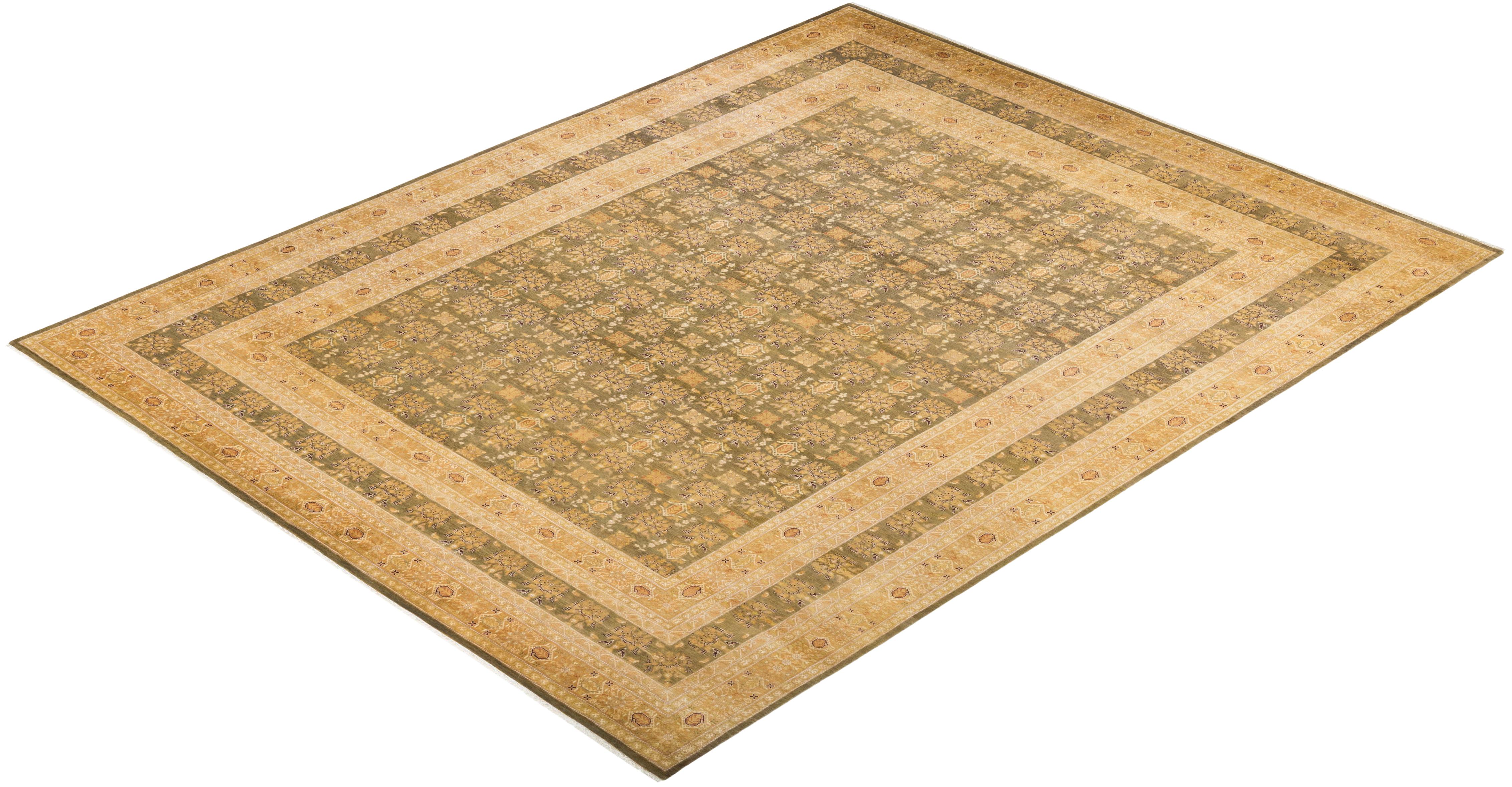 Avec leurs palettes discrètes et leurs motifs allover, les tapis de la collection Mogul apporteront une sophistication intemporelle à n'importe quelle pièce. Influencés par un éventail de motifs turcs, indiens et persans, les artisans qui tissent à