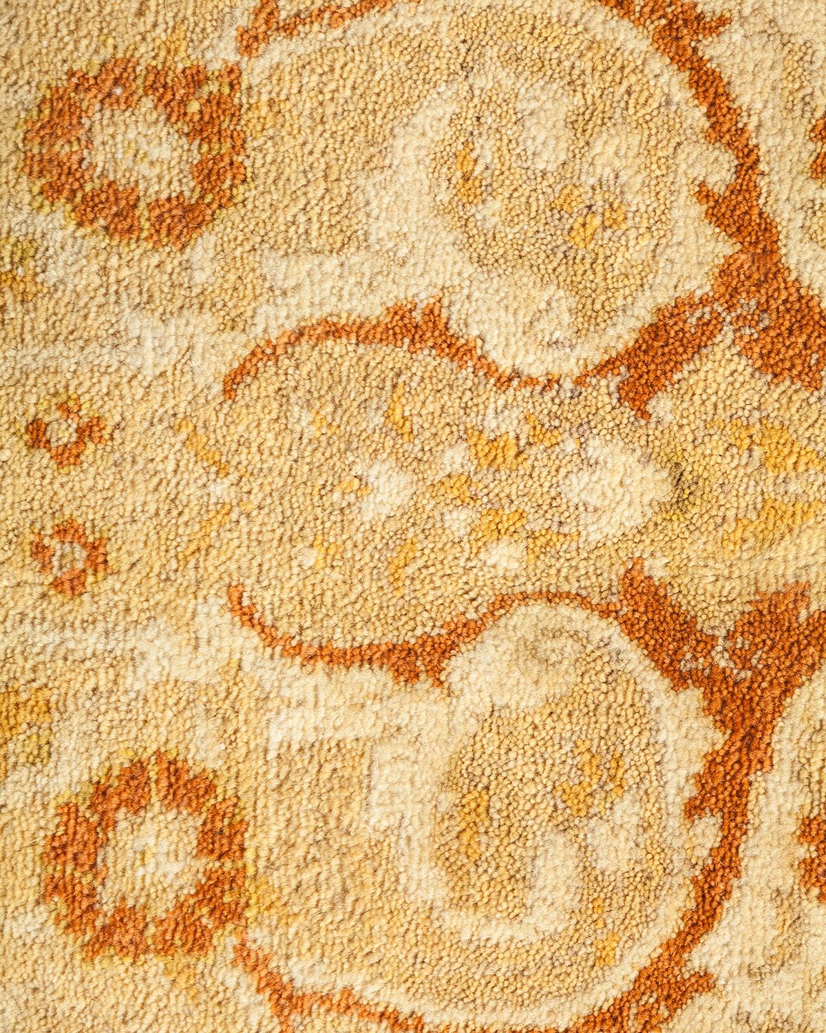 Alfombra tradicional única Hand Made Mogul marfil Siglo XXI y contemporáneo en venta