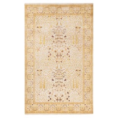 Tappeto tradizionale Mogul avorio Hand Made unico nel suo genere
