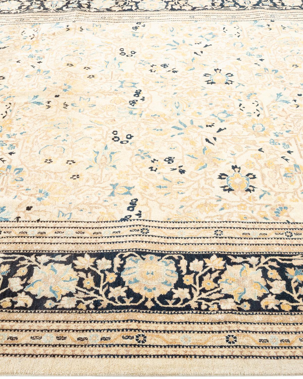 Las alfombras de la colección Mogul, con sus colores discretos y sus diseños en toda la superficie, aportarán una sofisticación atemporal a cualquier habitación. Influenciadas por un espectro de diseños turcos, indios y persas, los artesanos que