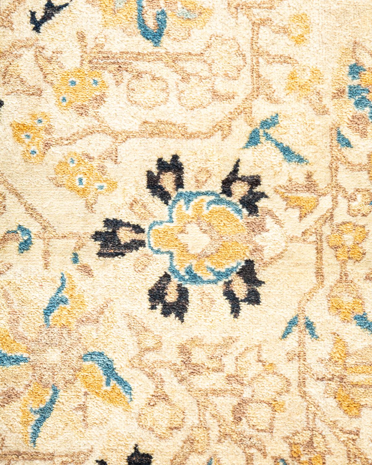 Alfombra tradicional única Hand Made Mogul marfil Otro en venta